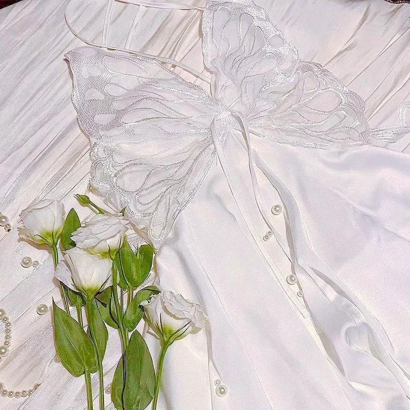 ?性感深V爆款睡裙?