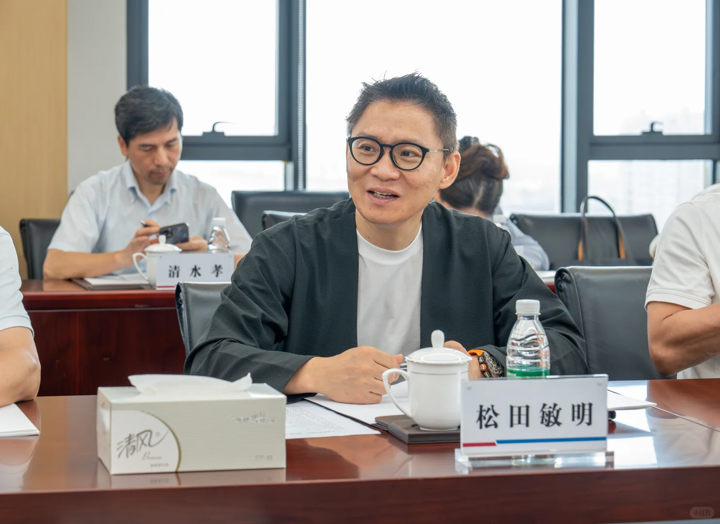 “日本采购商走浙江”走访赛尔集团洽谈