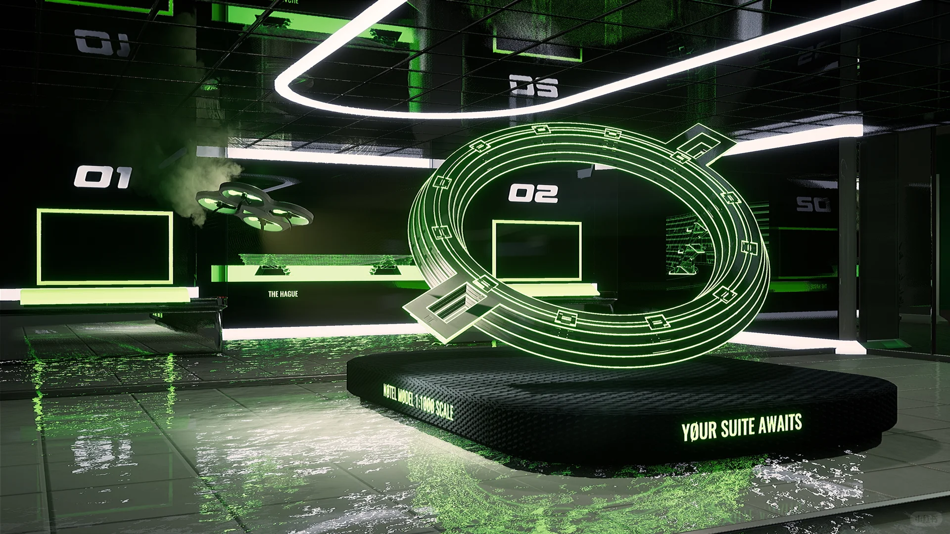 魔都巨出片新展‼️走进未来科幻赛博世界‼️