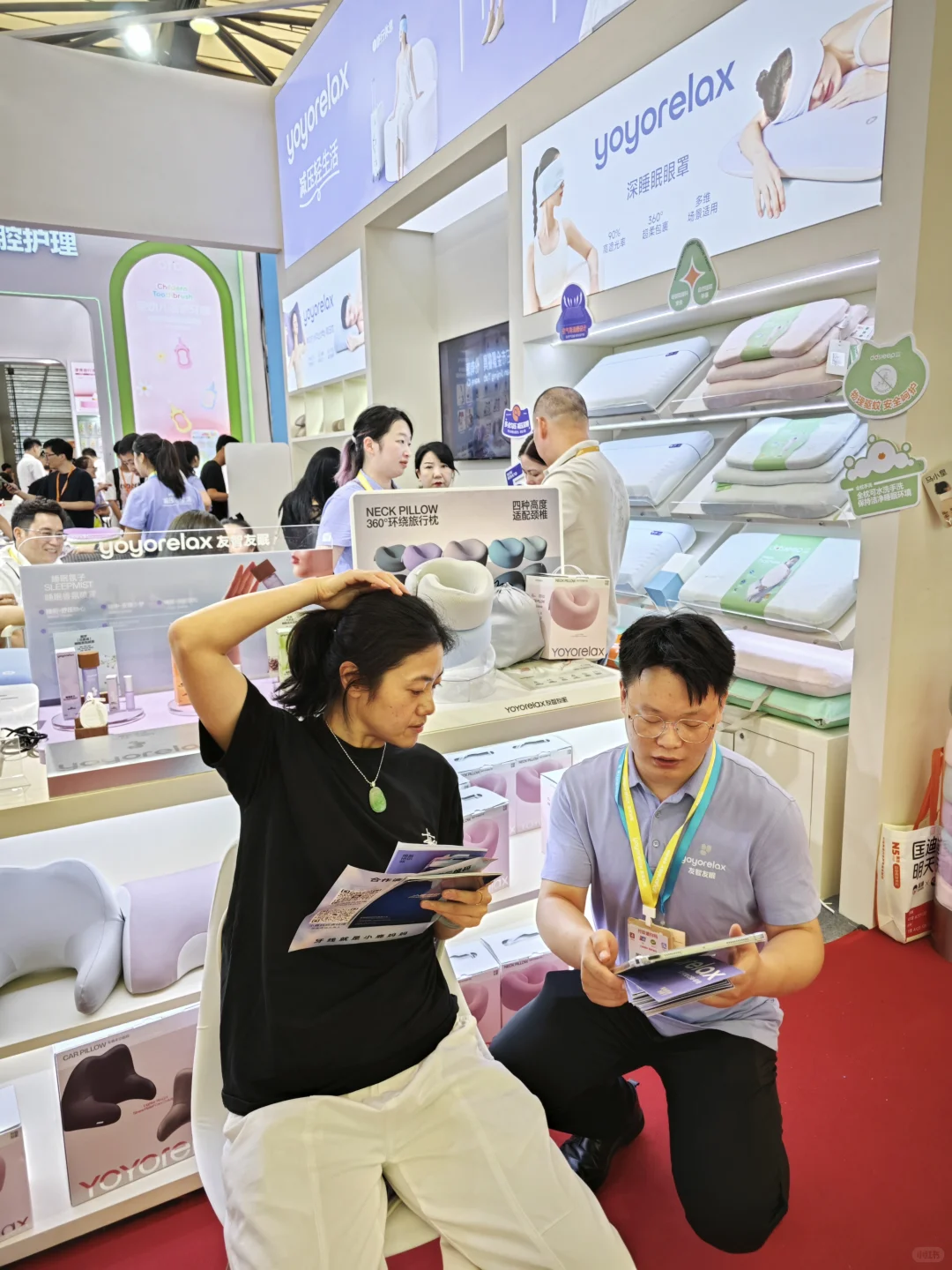 我在百货展带逛展被夸了！！