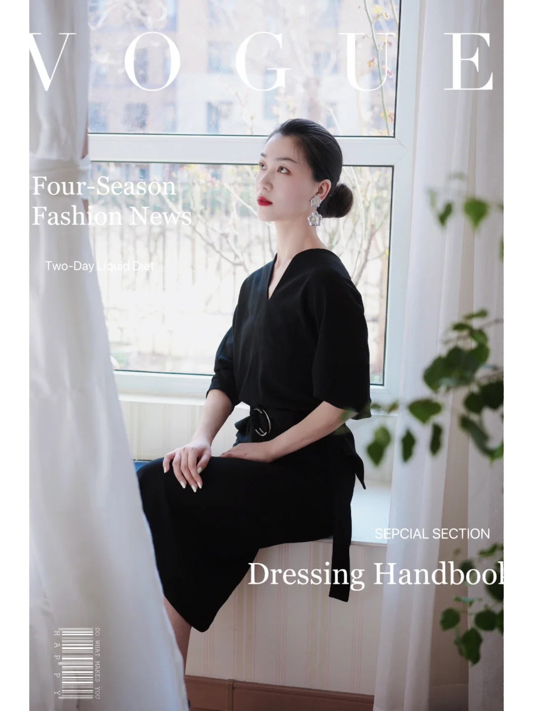 在家拍的写真有“大嫂”范儿吗