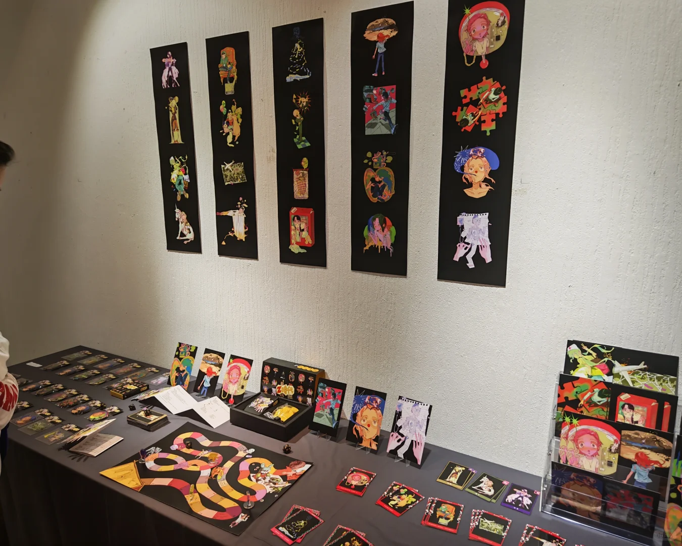 今年的视传毕设展