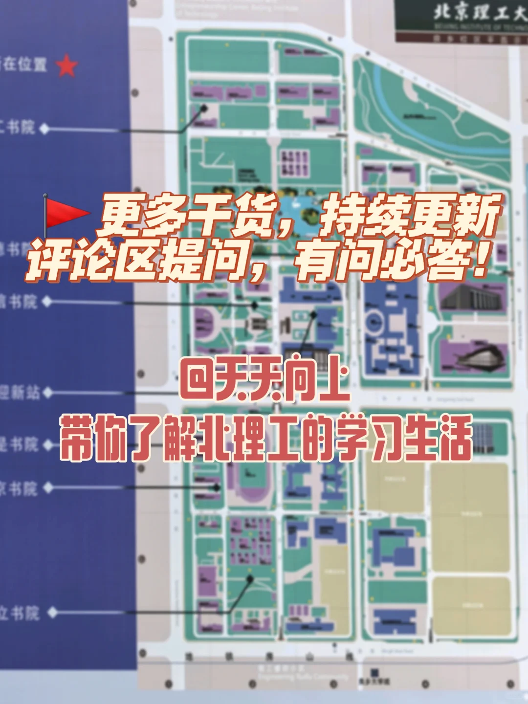 北理工新生采购指南！(附地图)