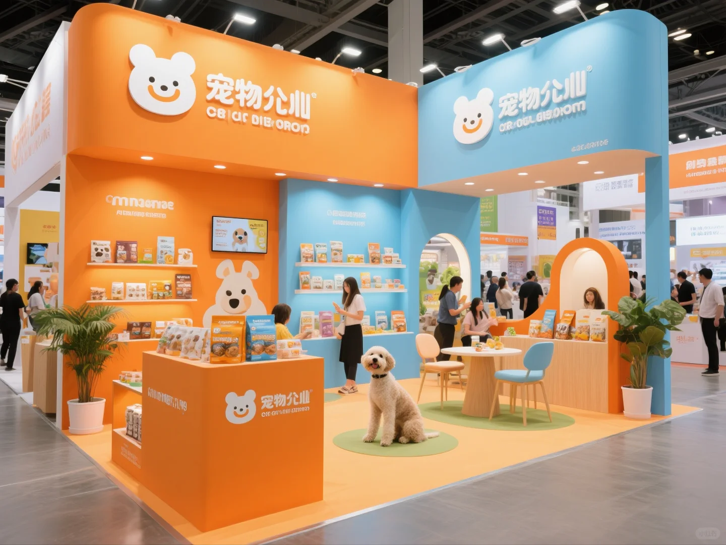 018｜AI-100套展台案例｜宠物行业