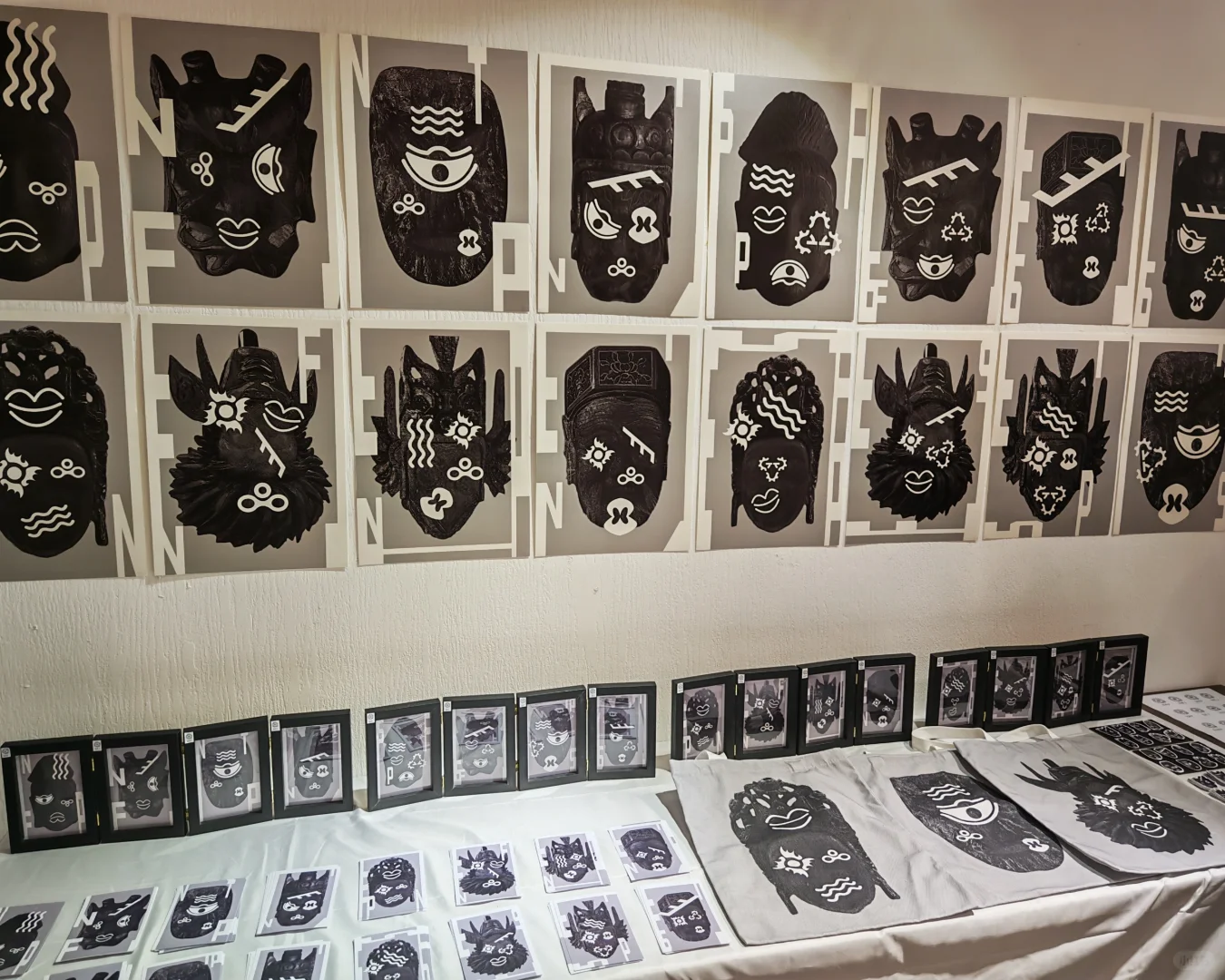 今年的视传毕设展