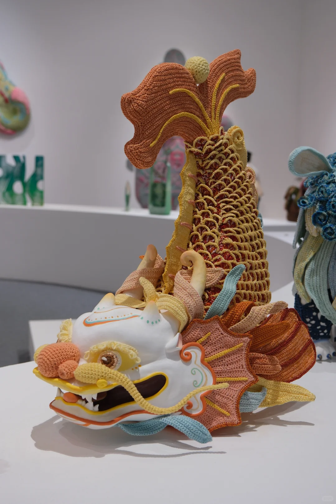 踩着毕业展的尾巴、回广美看展～?