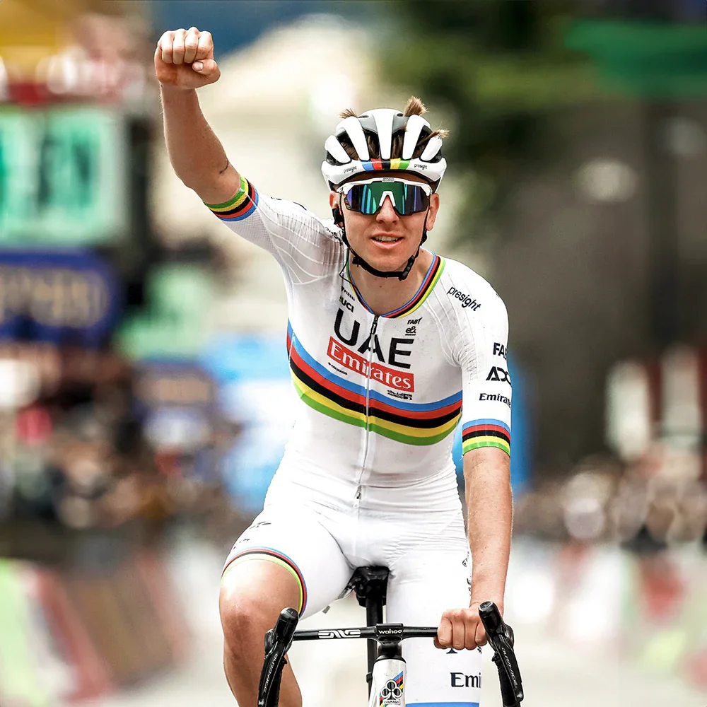 ? 彩虹衫王者战袍Pogacar 2025同款UAE队服