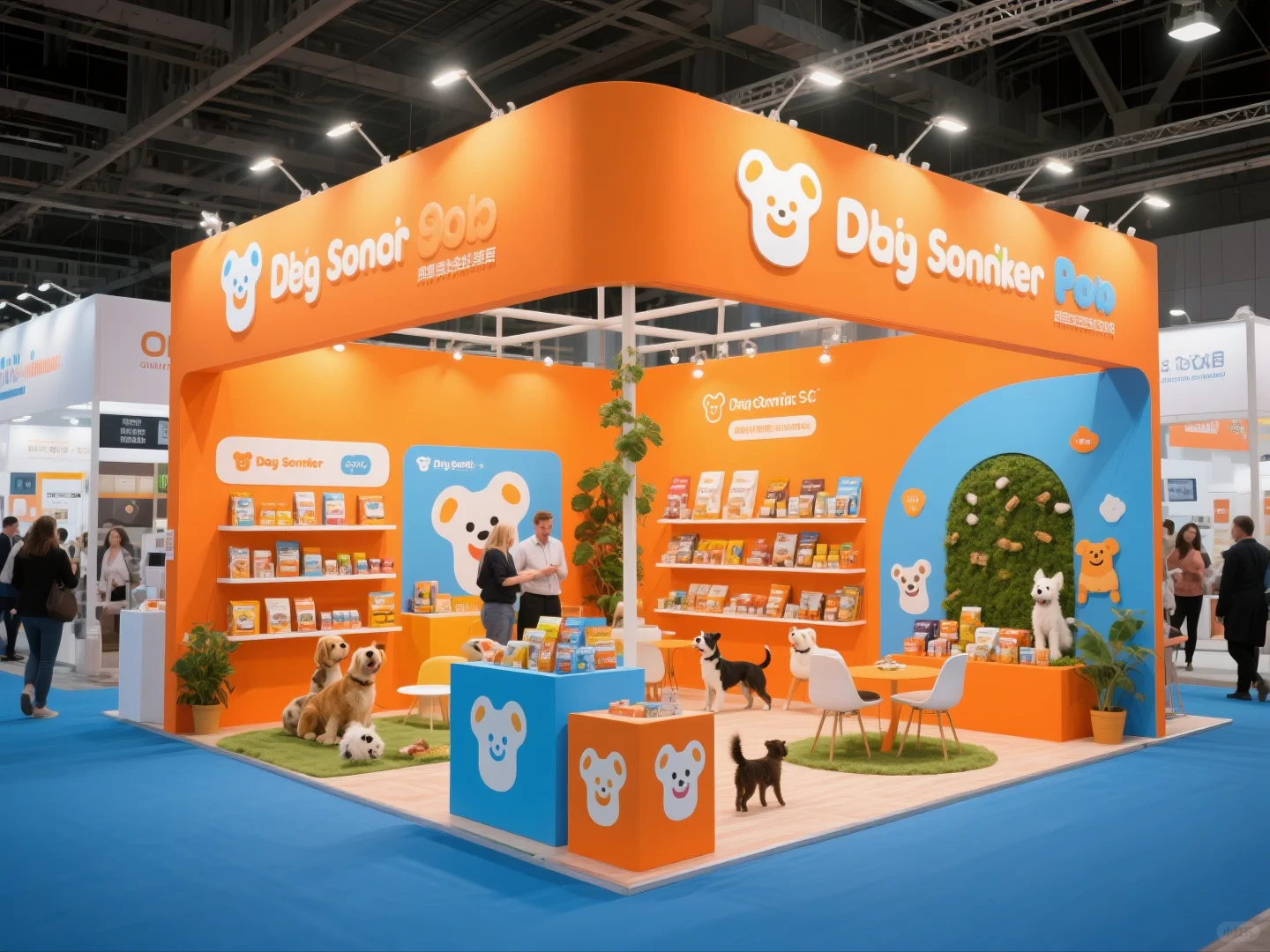 018｜AI-100套展台案例｜宠物行业