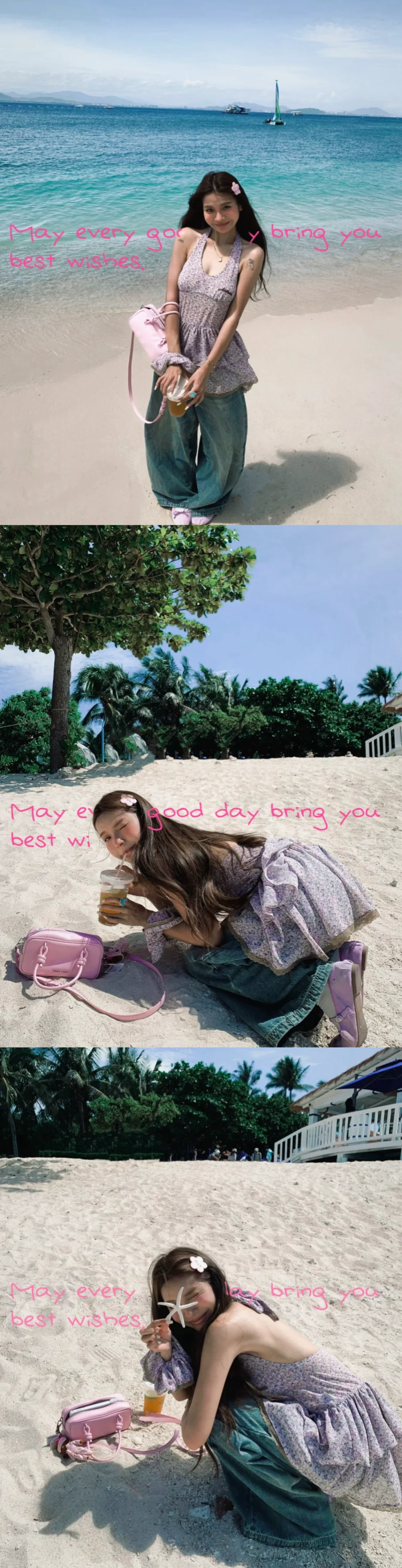 哎妈呀！海边这么拍泰泰泰美啦?