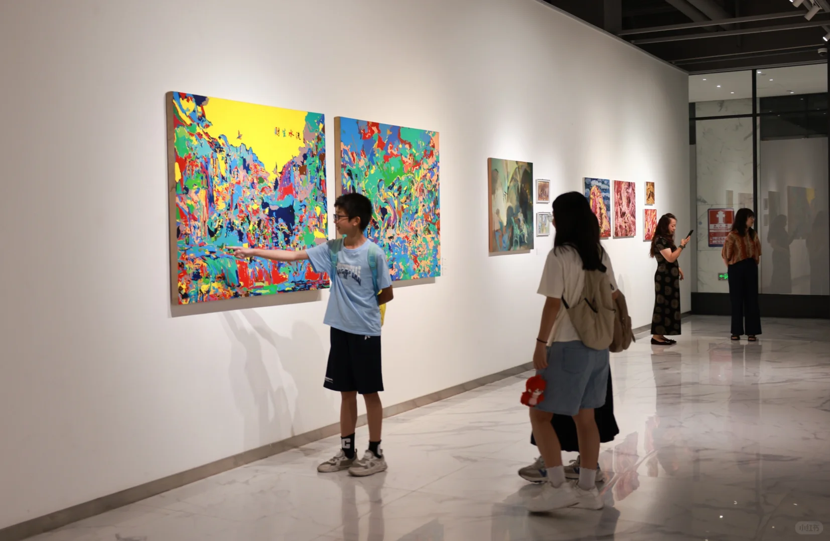 步行者的叙述 展览顺利开幕@宝安美术馆