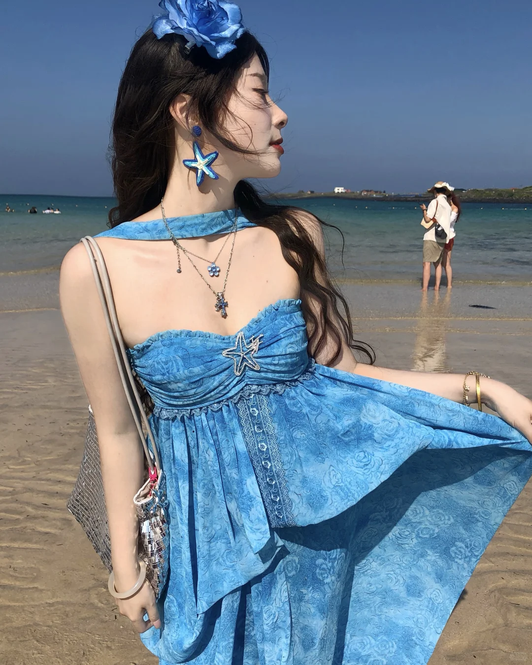 我天！！！被这个?露背裙美晕了！！泰漂亮辣