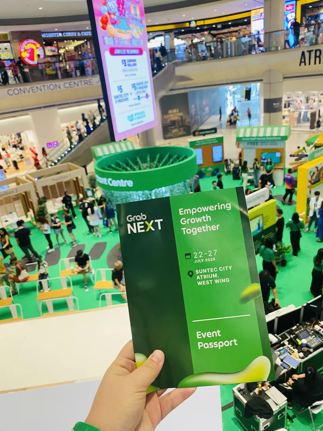 ??Grab展览会 免费吃?/玩游戏赢奖