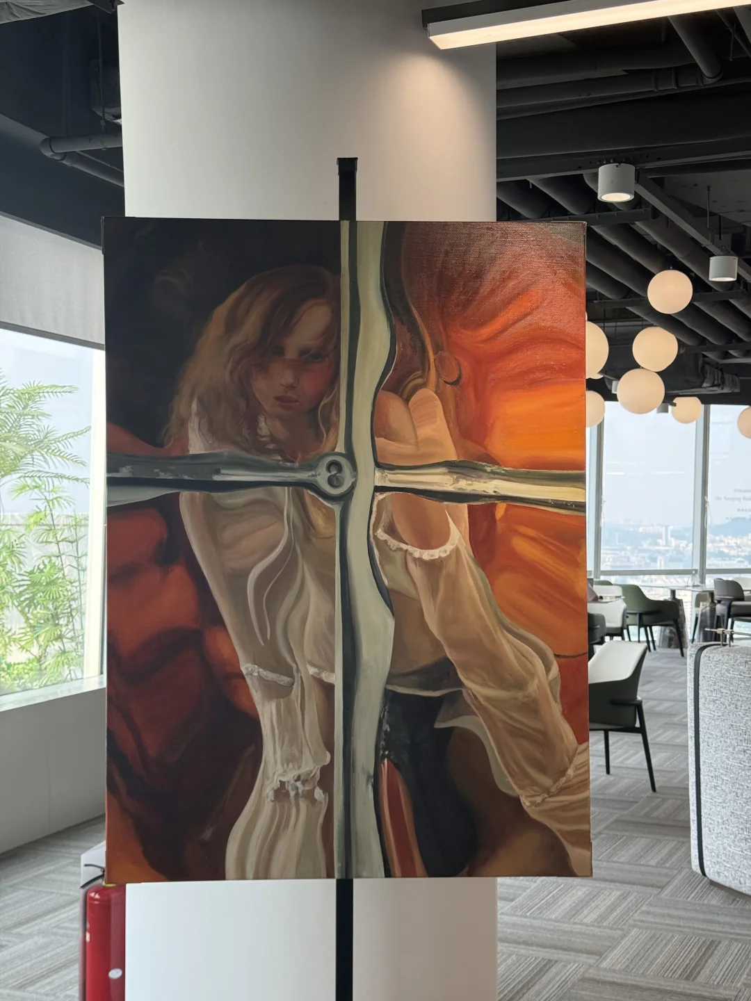 南京看展｜29楼高空带来的震撼 ?傍晚来！