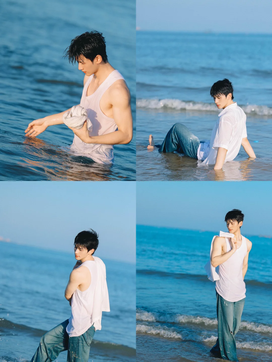 给男生存一些有用的拍照姿势?