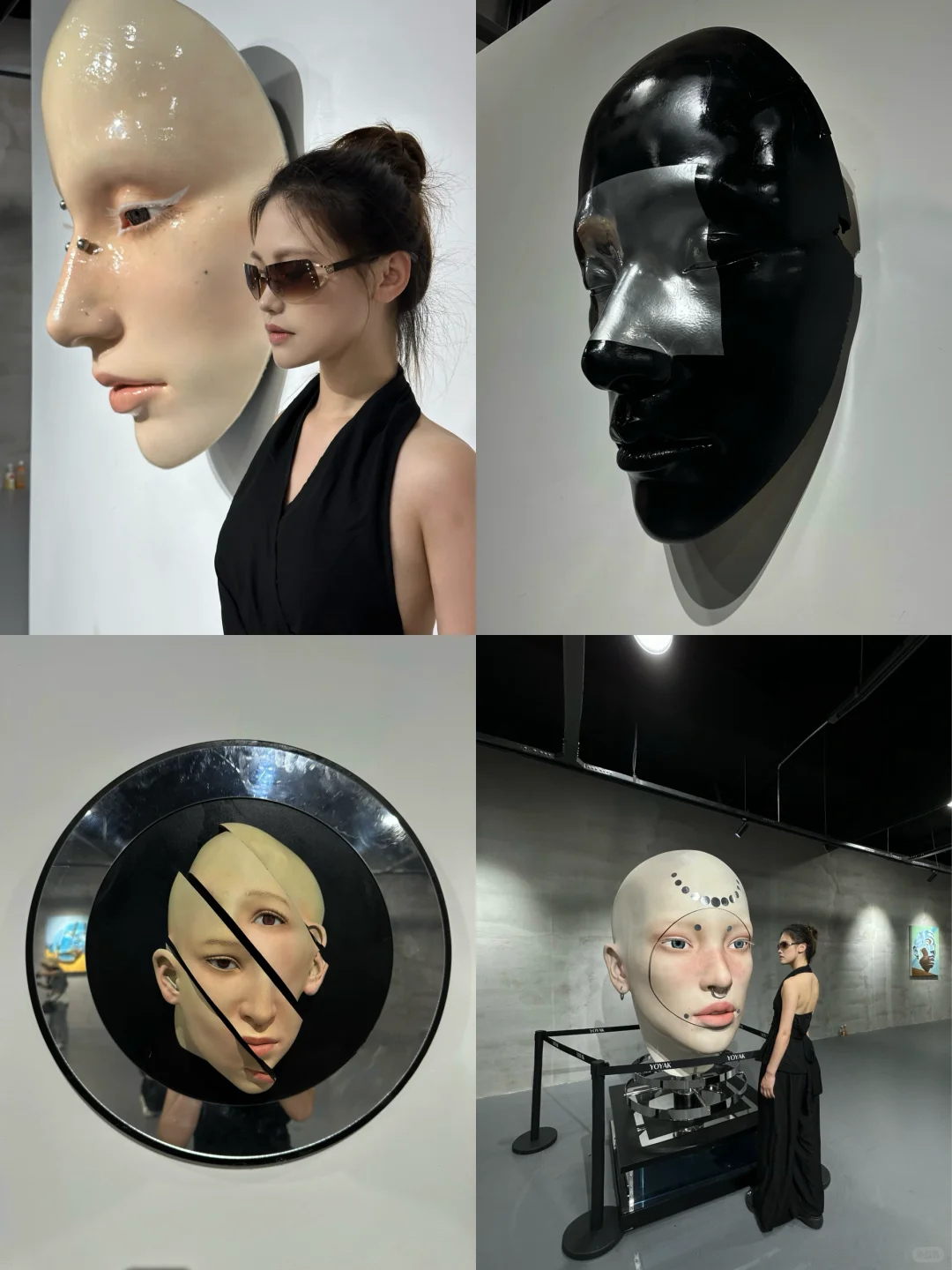 贵阳万象城巨脸展，科幻浪潮来袭