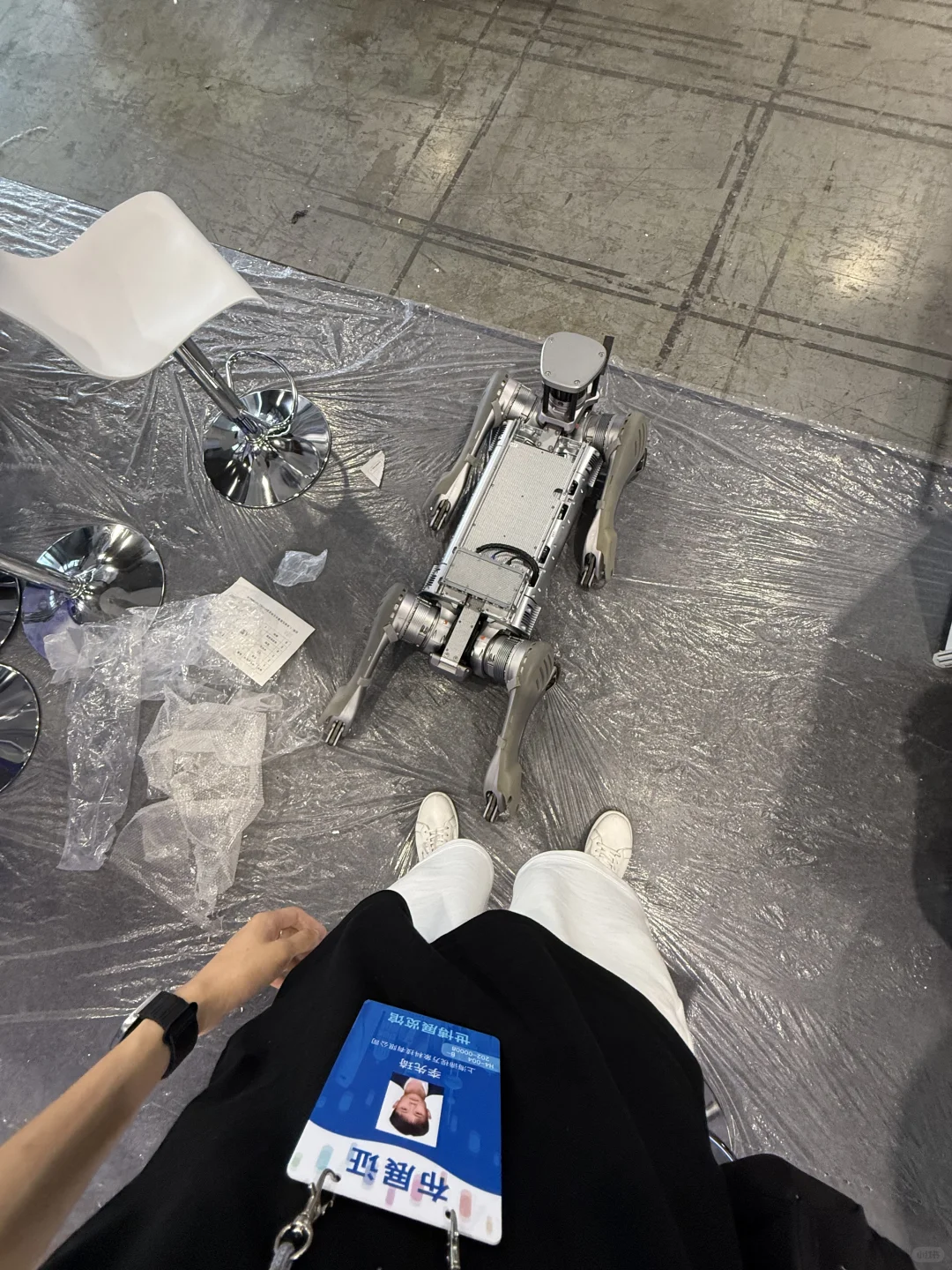 布展WAIC 我为谛视万象打call