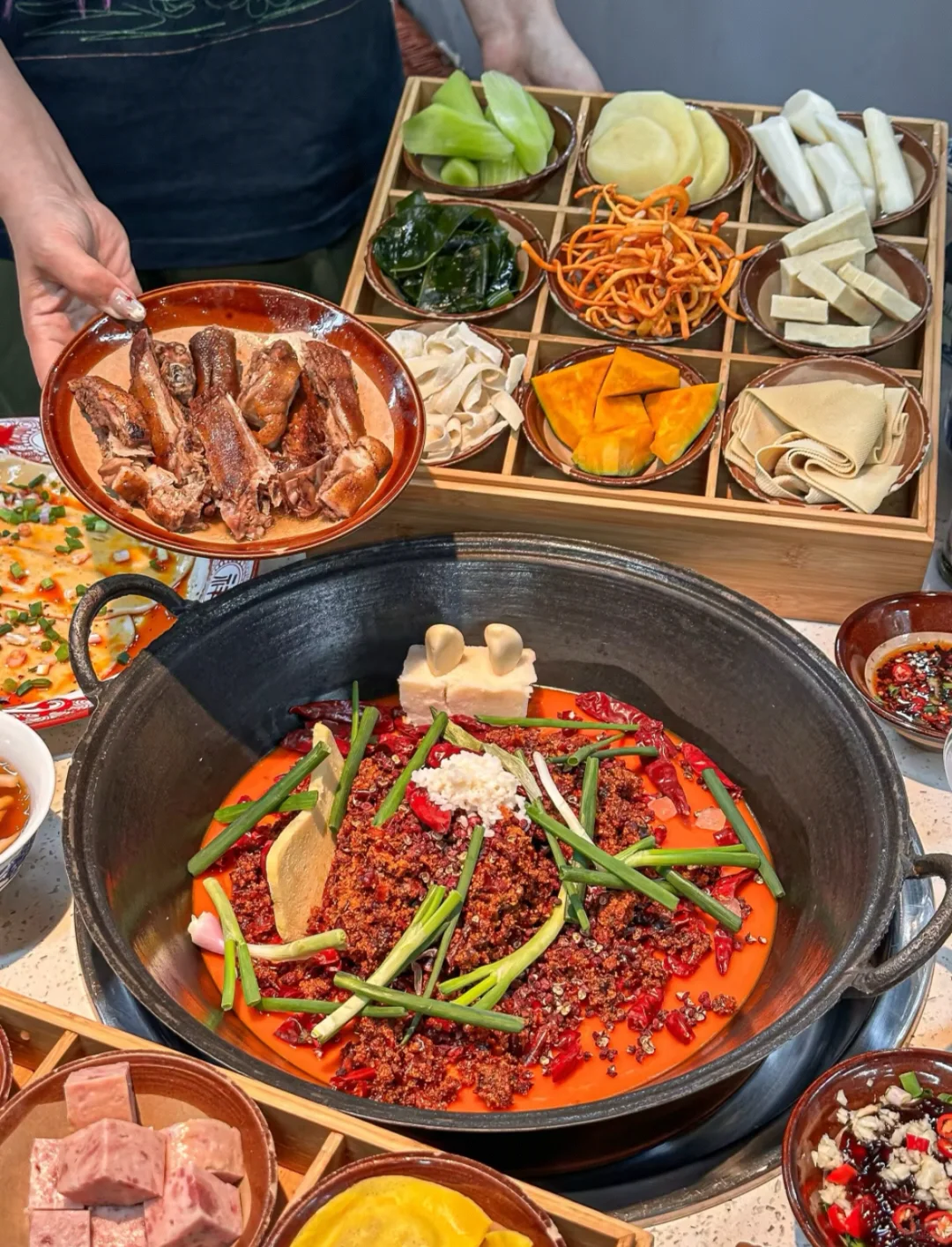 ?️北京｜芈重山老火锅18店通用！168元双人餐