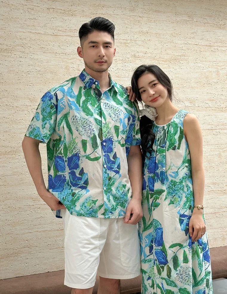 亲子OOTD｜一家三口的度假穿搭太好看了叭❗