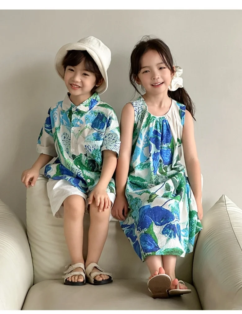 亲子OOTD｜一家三口的度假穿搭太好看了叭❗