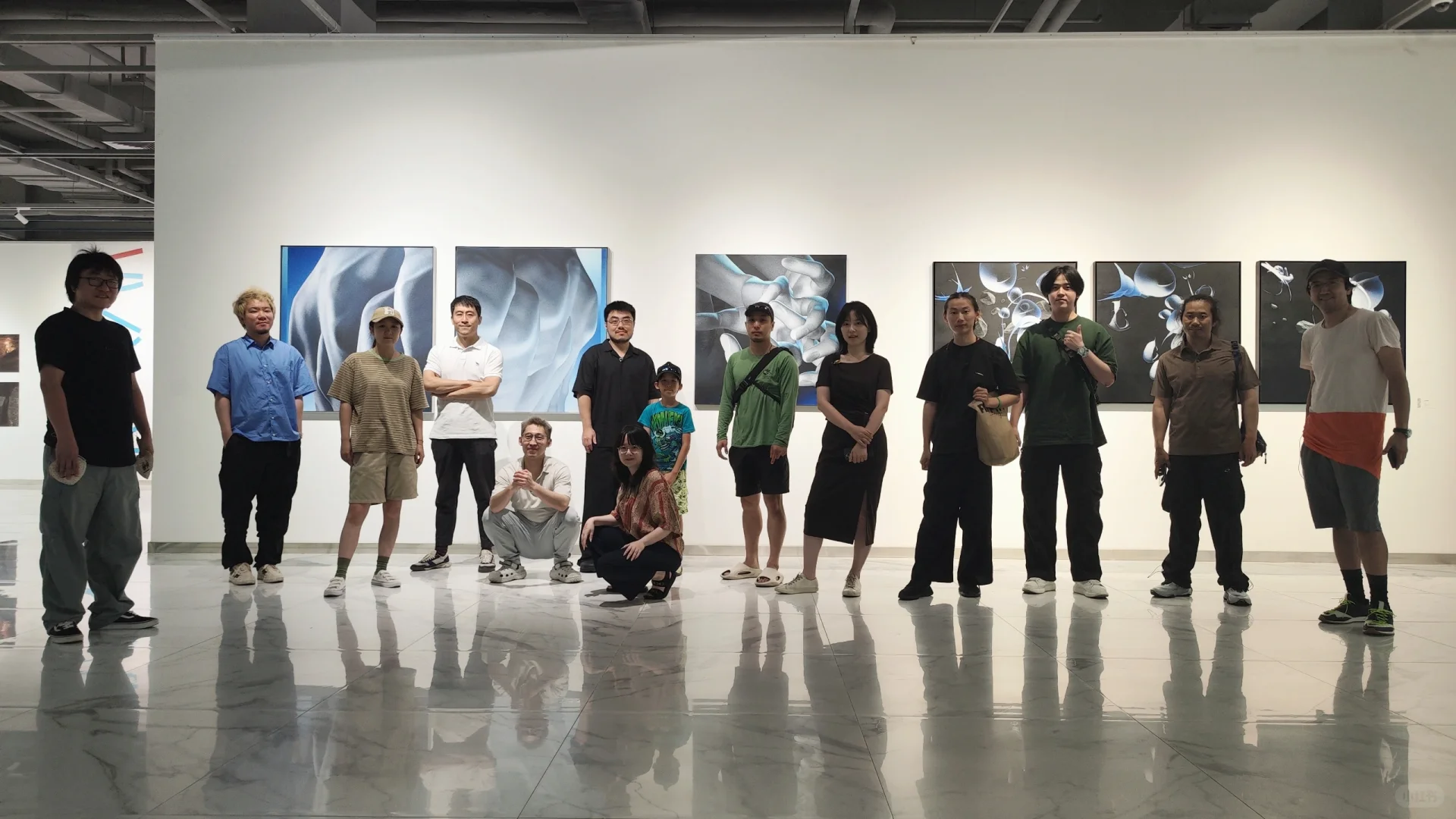 步行者的叙述 展览顺利开幕@宝安美术馆