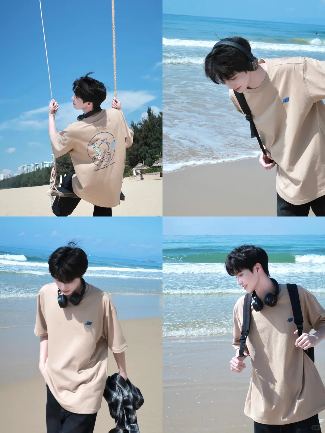 给男生存一些有用的拍照姿势?