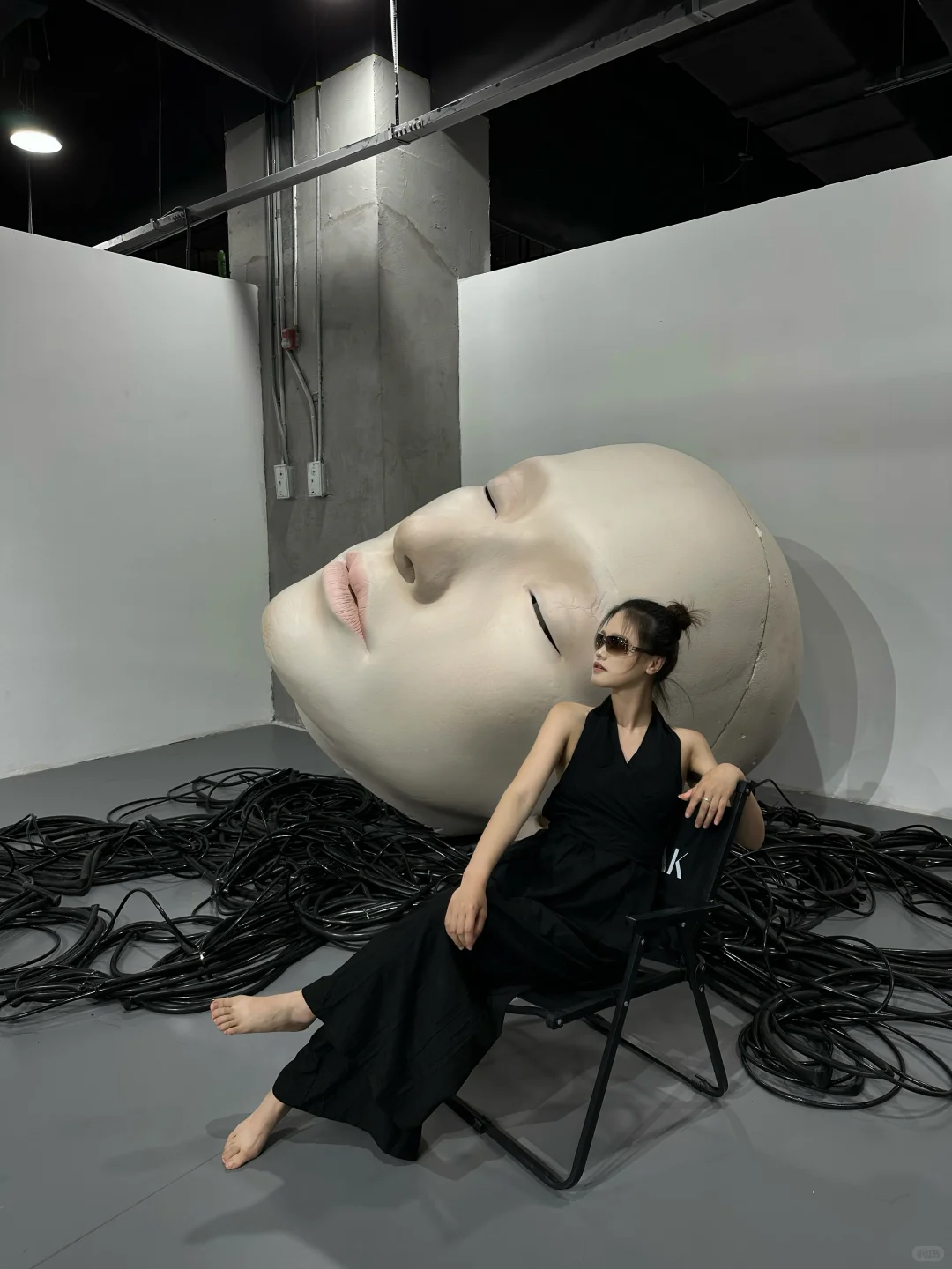 贵阳万象城巨脸展，科幻浪潮来袭