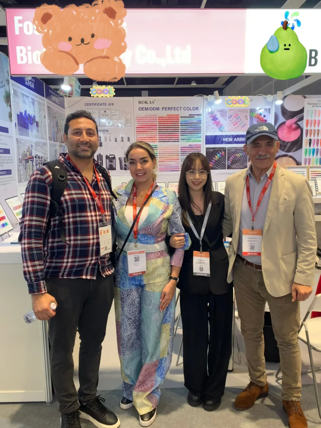 外贸展会常用问好话术整理