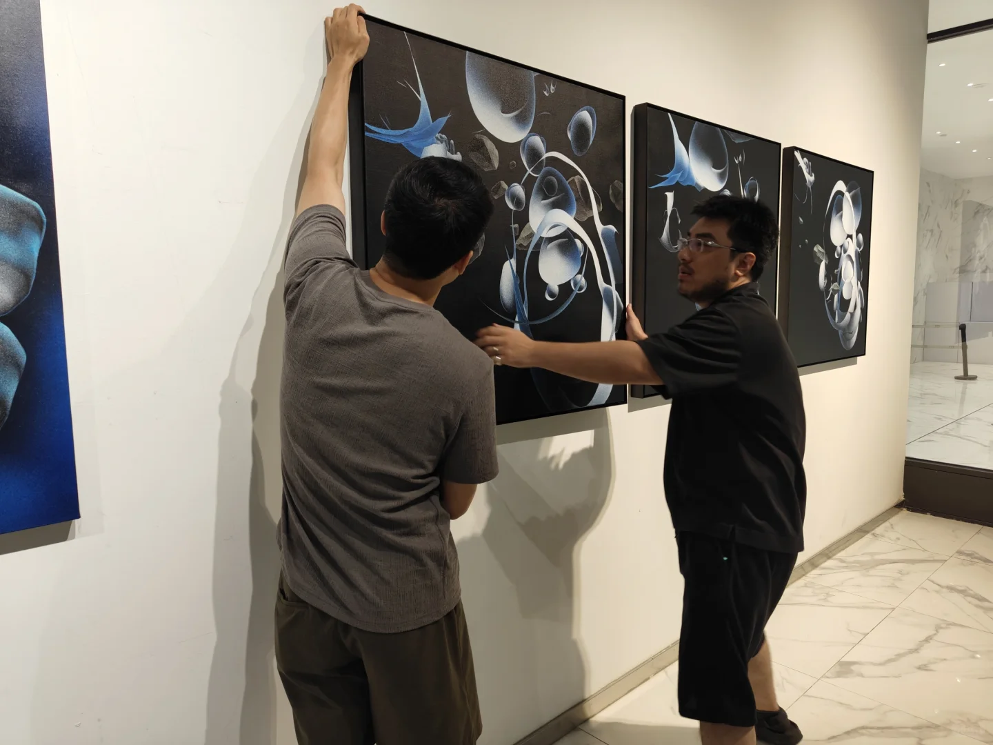 步行者的叙述 展览顺利开幕@宝安美术馆