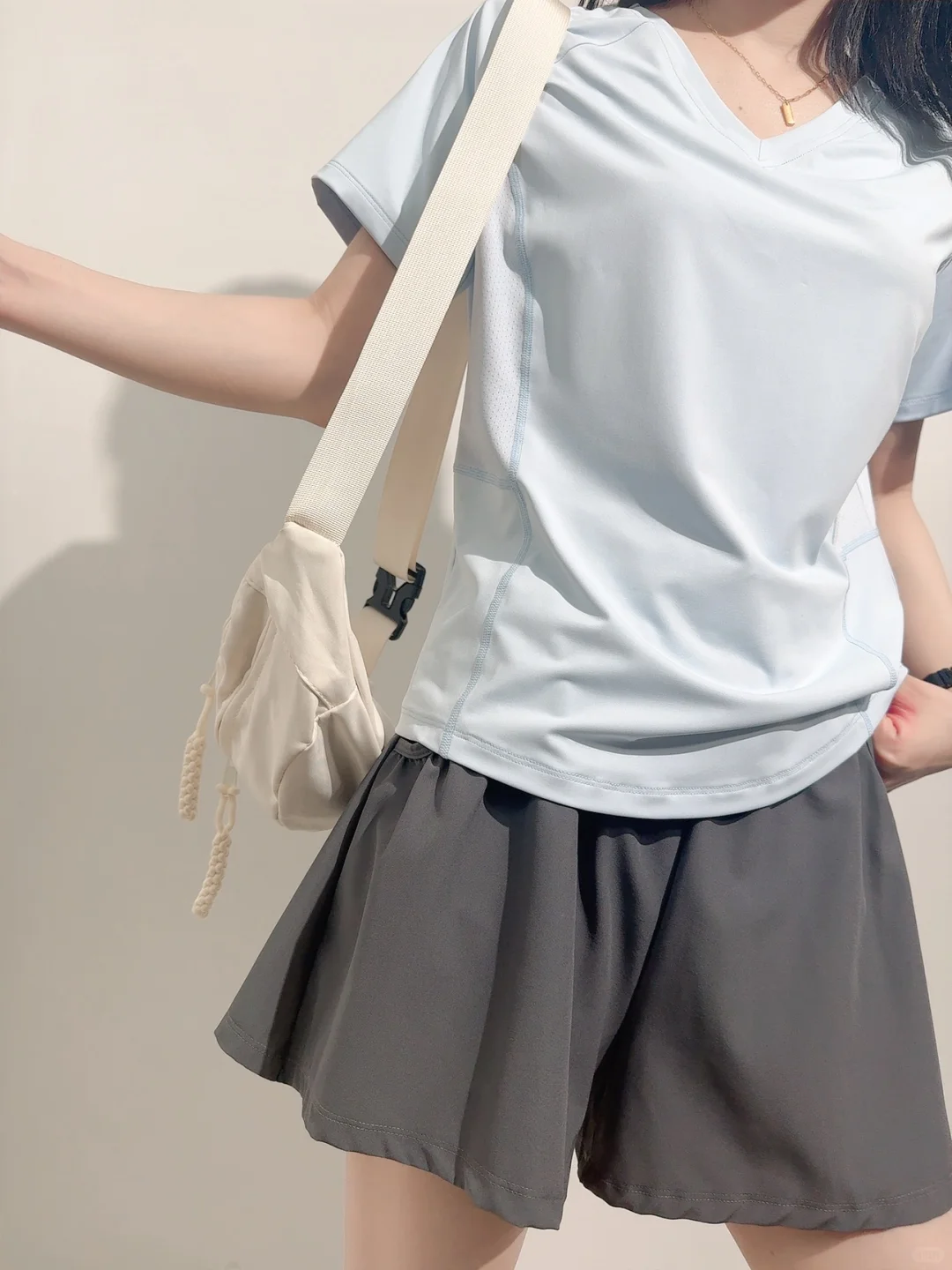 运动?穿搭｜这套真的太爱了！不闷汗！55/套?