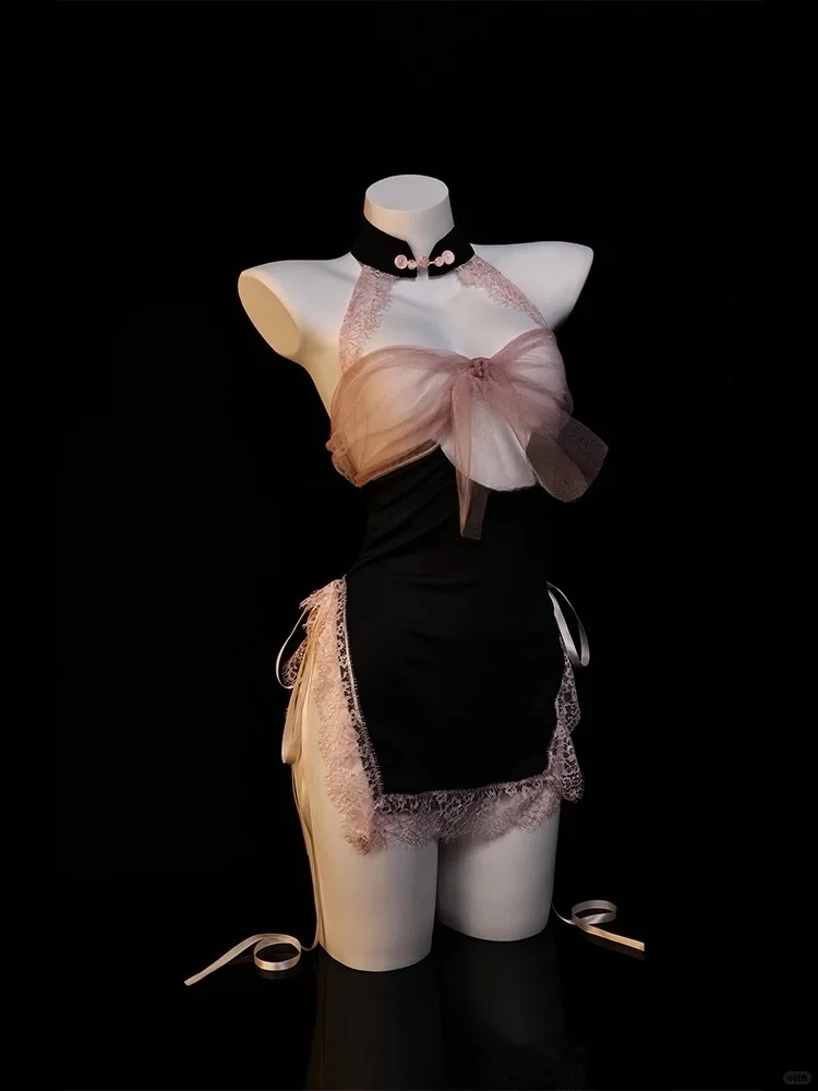 这纯欲战袍睡裙甜到我心巴上了