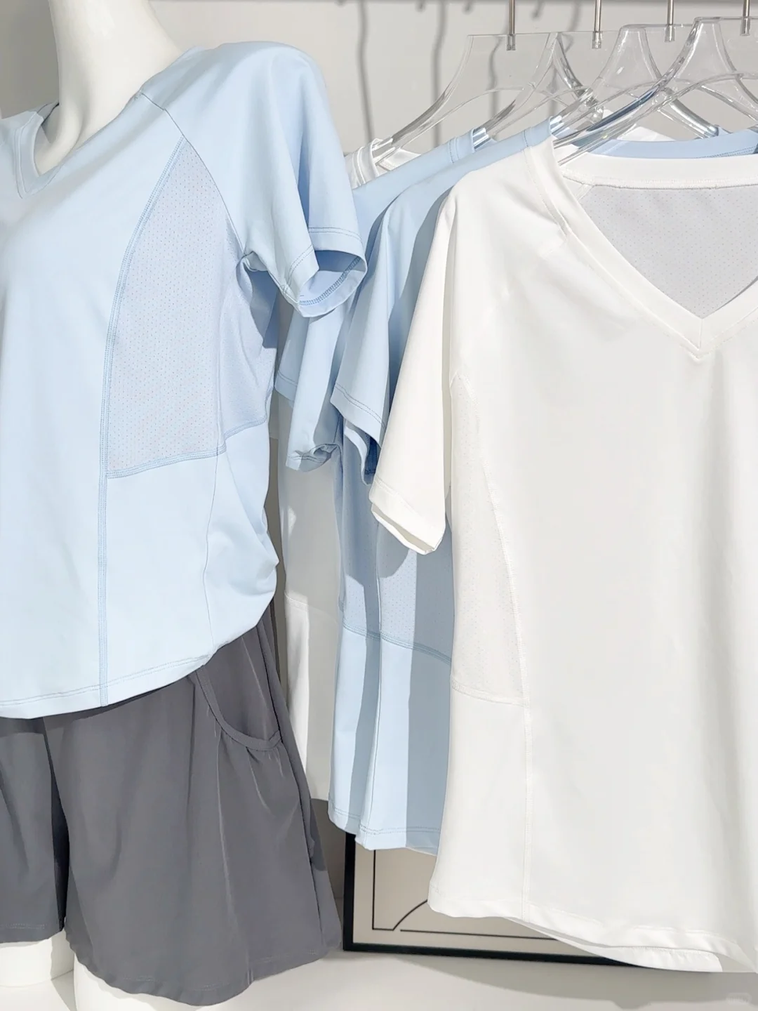 ?baby蓝运动套装｜温柔又显白?49清爽一夏！