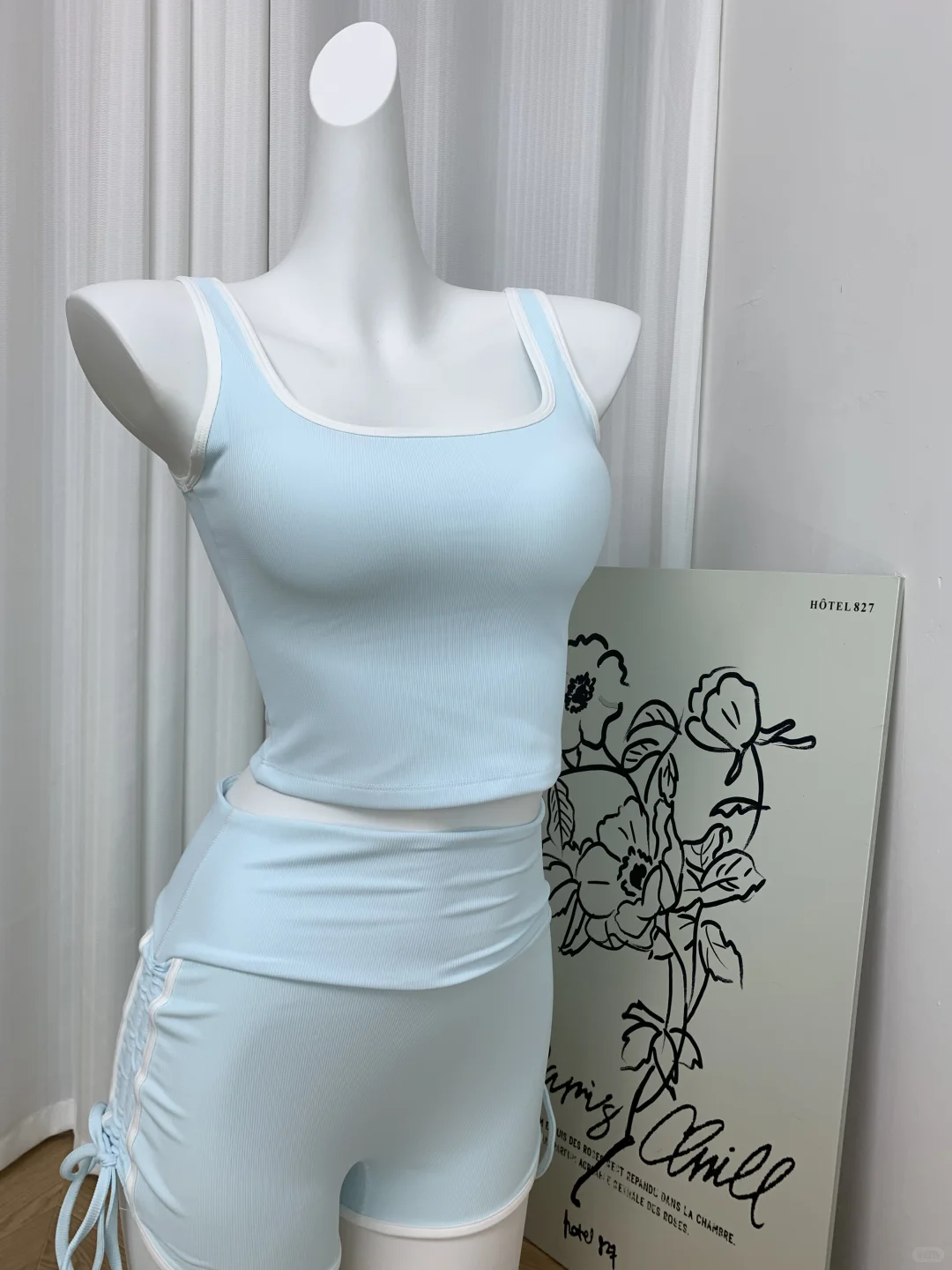 baby蓝运动套装｜温柔治愈系！ 才30+?