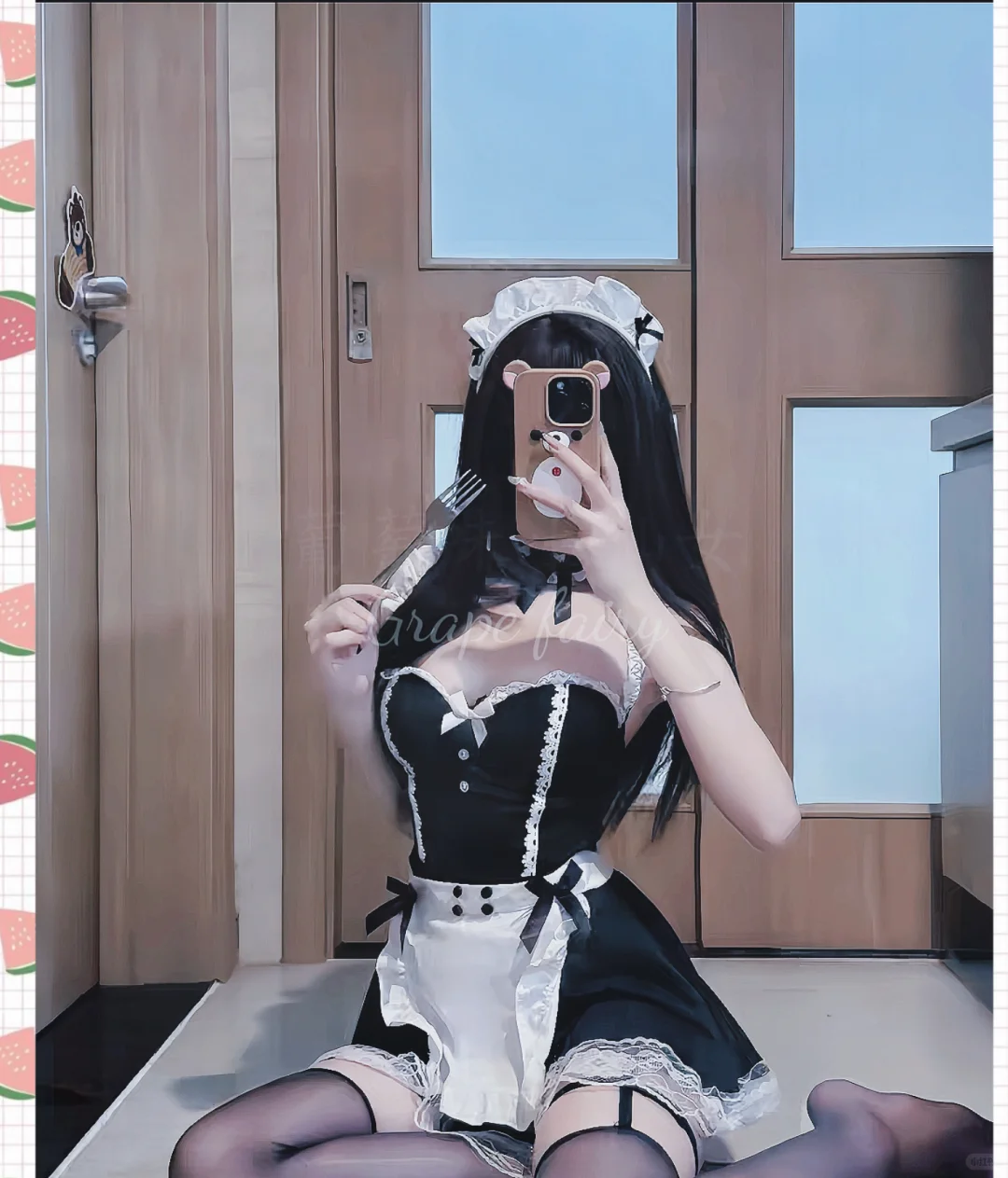 老婆们，穿这套睡衣约会男友会开心吗？