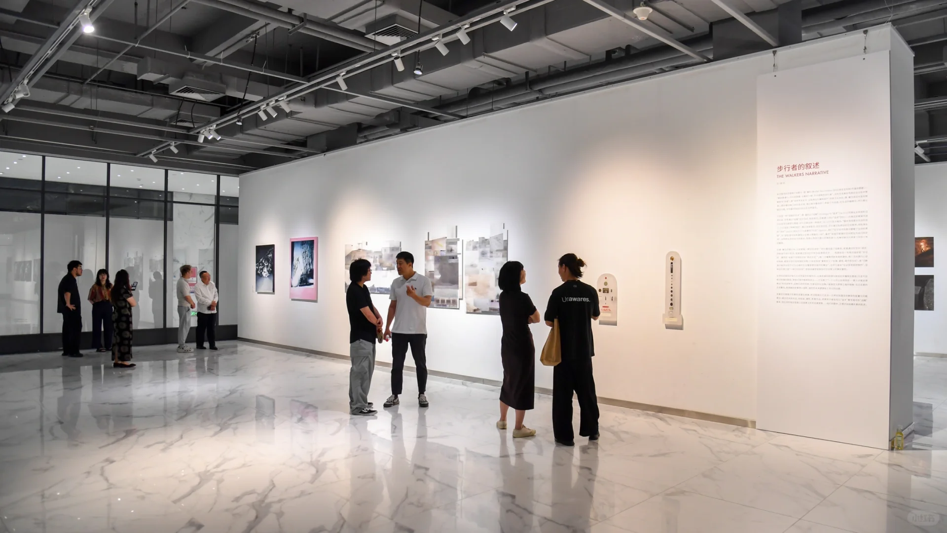 步行者的叙述 展览顺利开幕@宝安美术馆