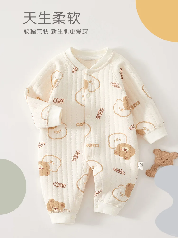 秋冬必备?空气棉哈衣