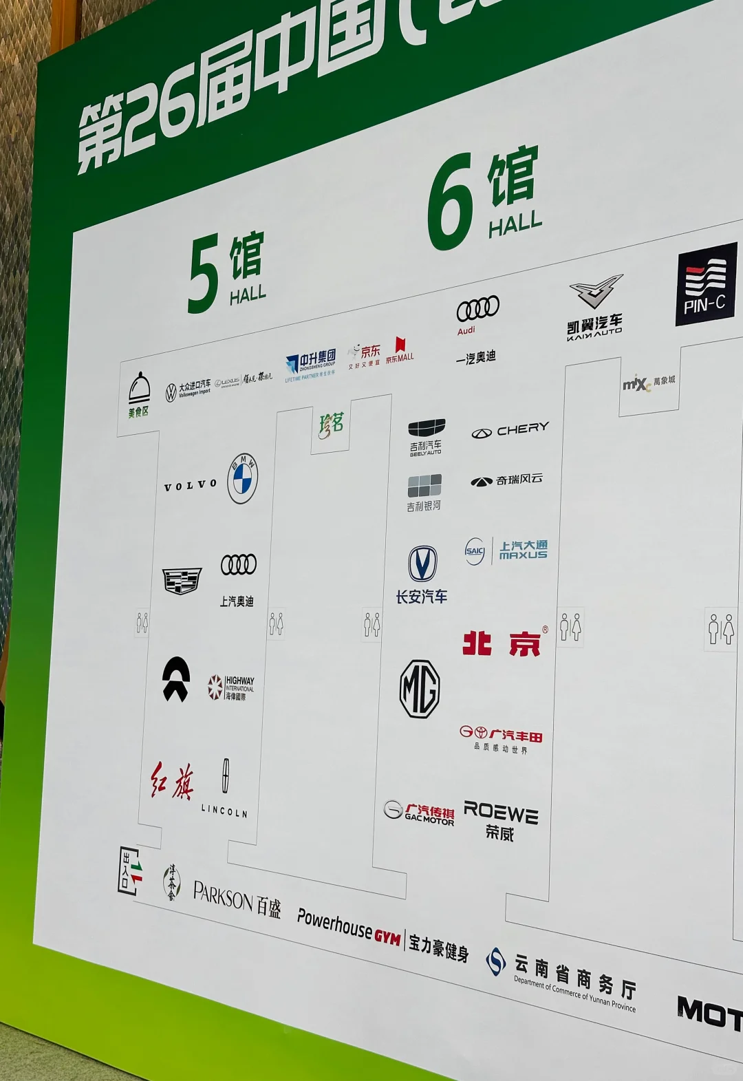 2025年7月昆明国际汽车博览会（附参展品牌）