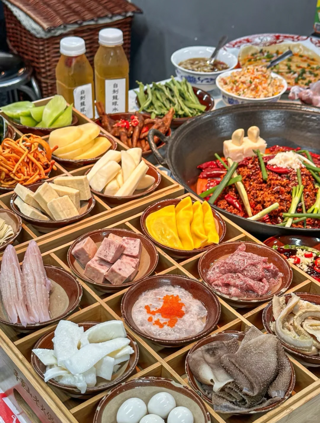 ?️北京｜芈重山老火锅18店通用！168元双人餐