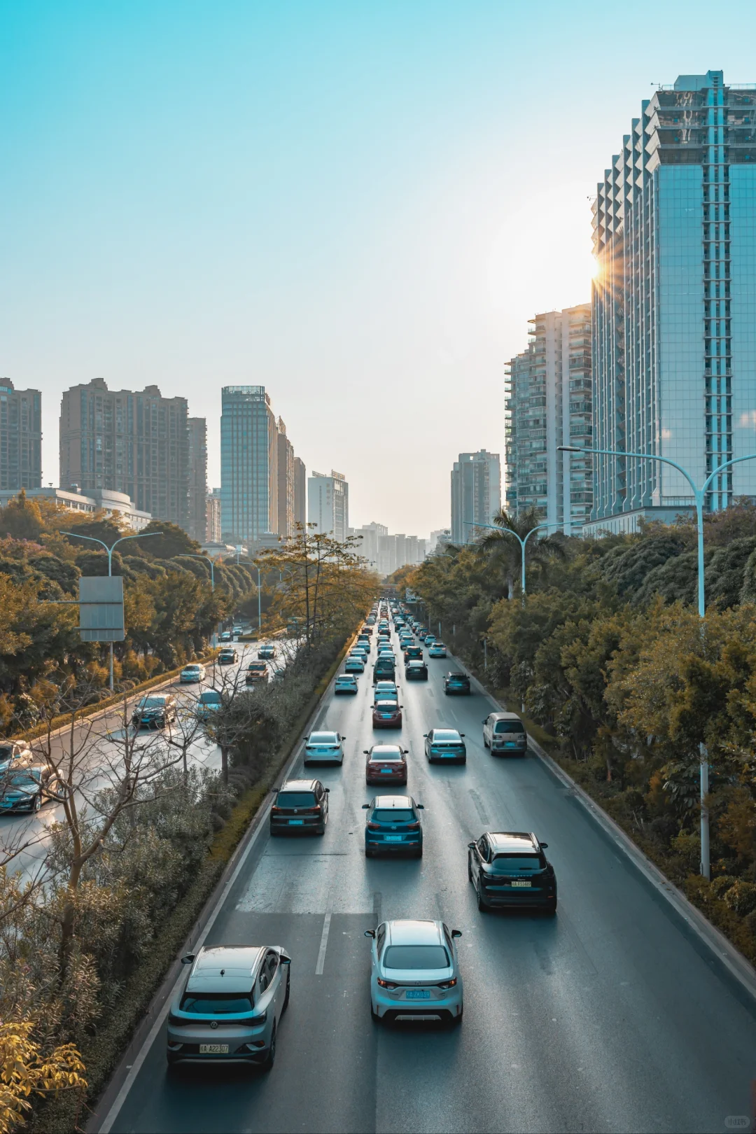 （21/100）久违的阳光，这里是会展中心?