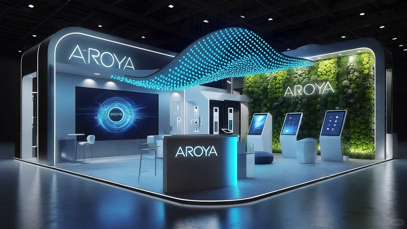 德国电池展展台效果,惊艳到哭