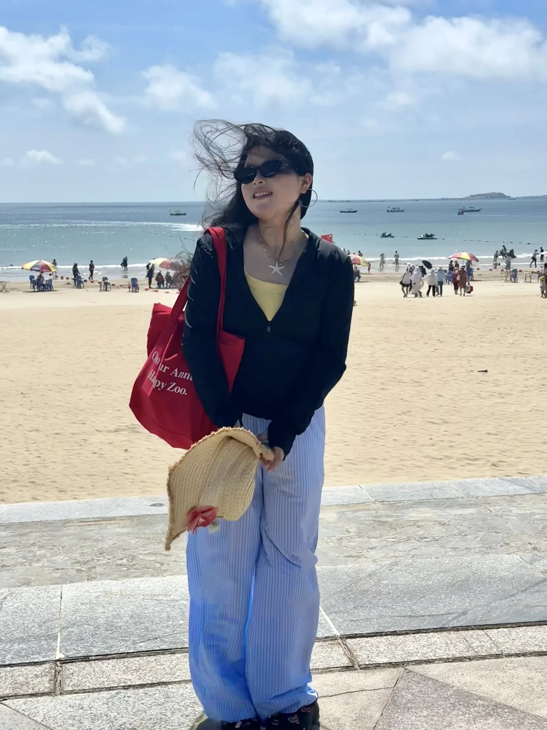 海边穿搭?️｜j人平潭两天3️⃣套完整版?