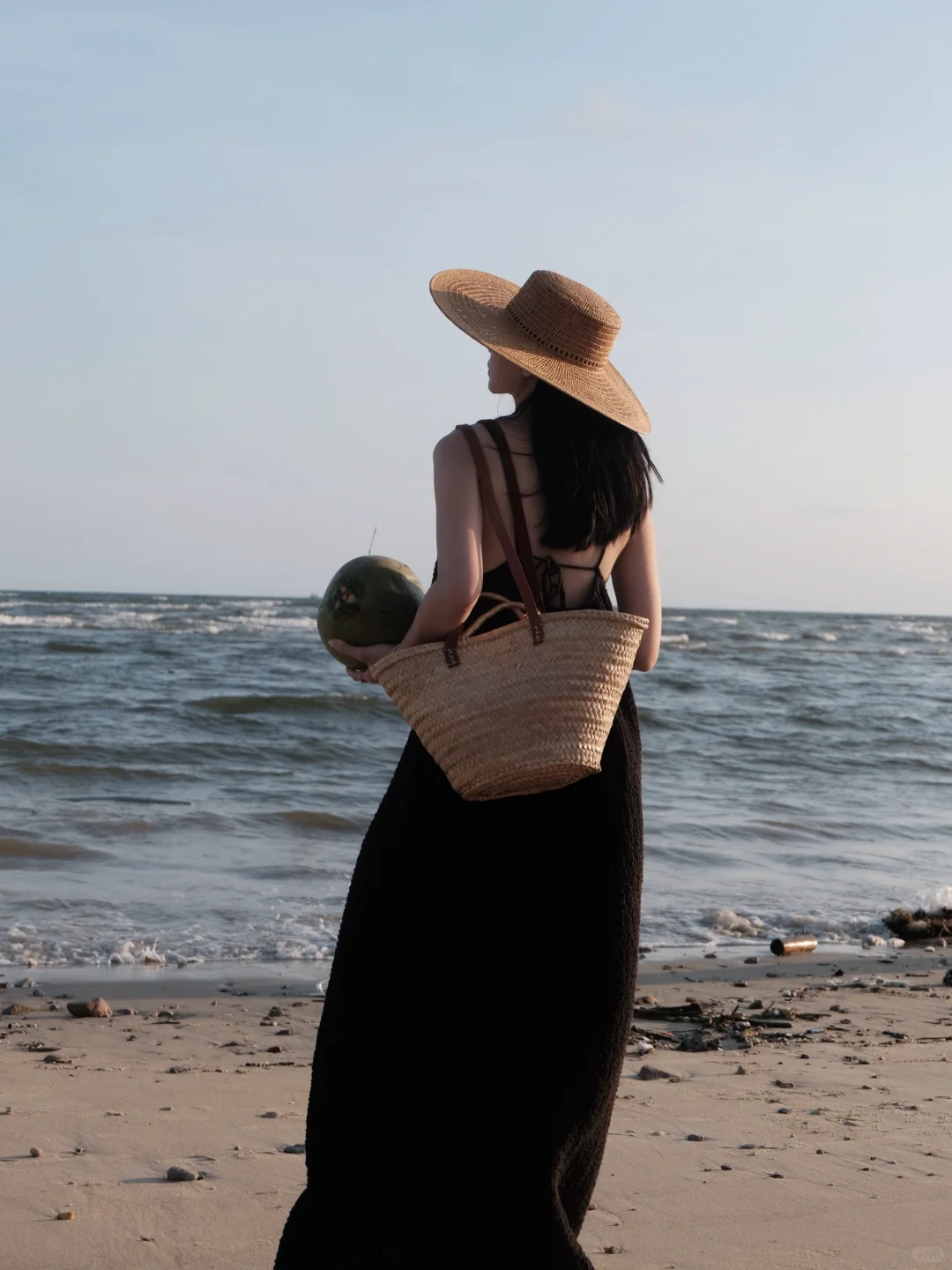 海边日記?? ? ? ⭒谁懂这种草帽的氛围感