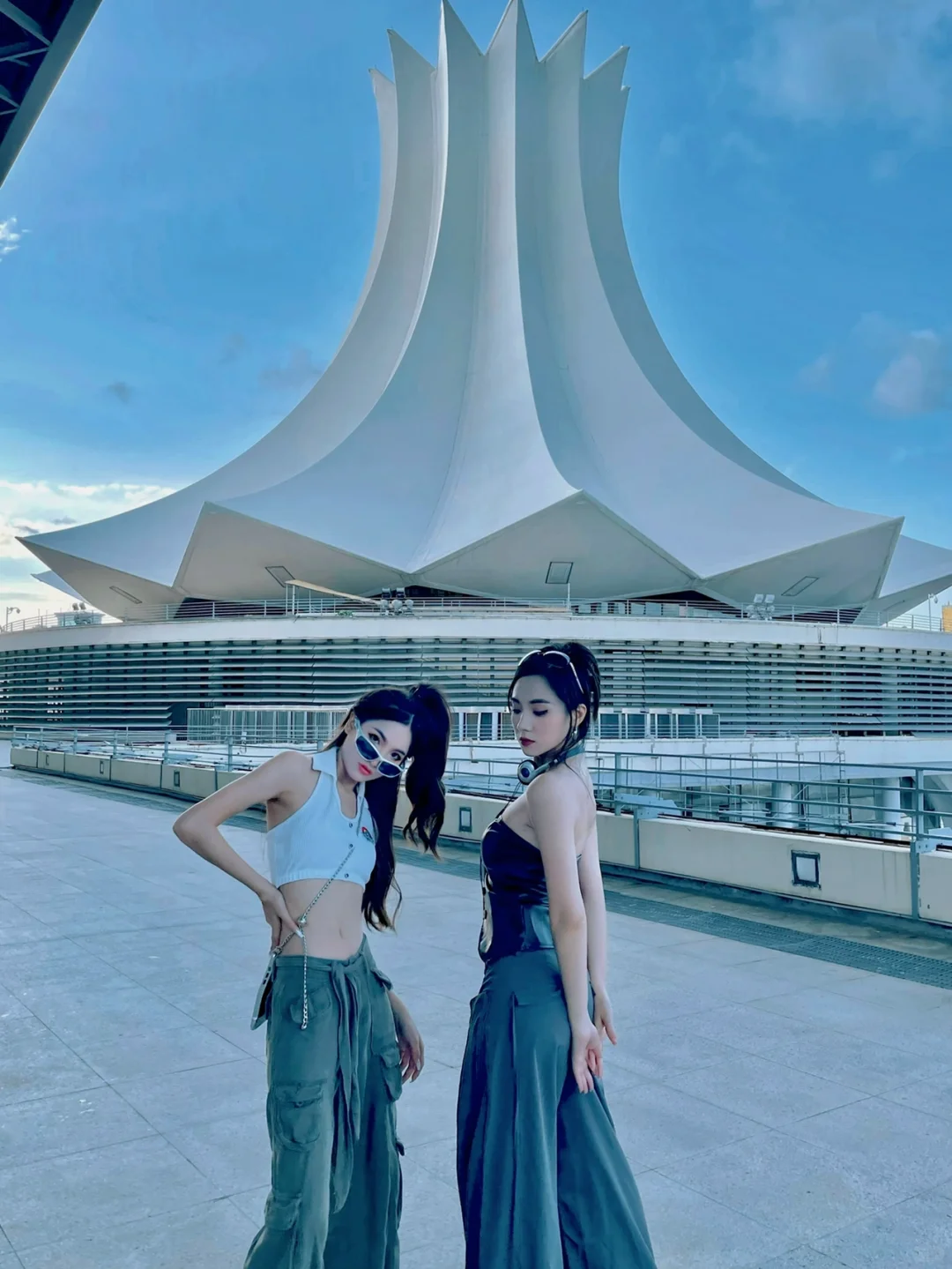 南宁0元拍照｜会展这个地标随手拍出高级感！