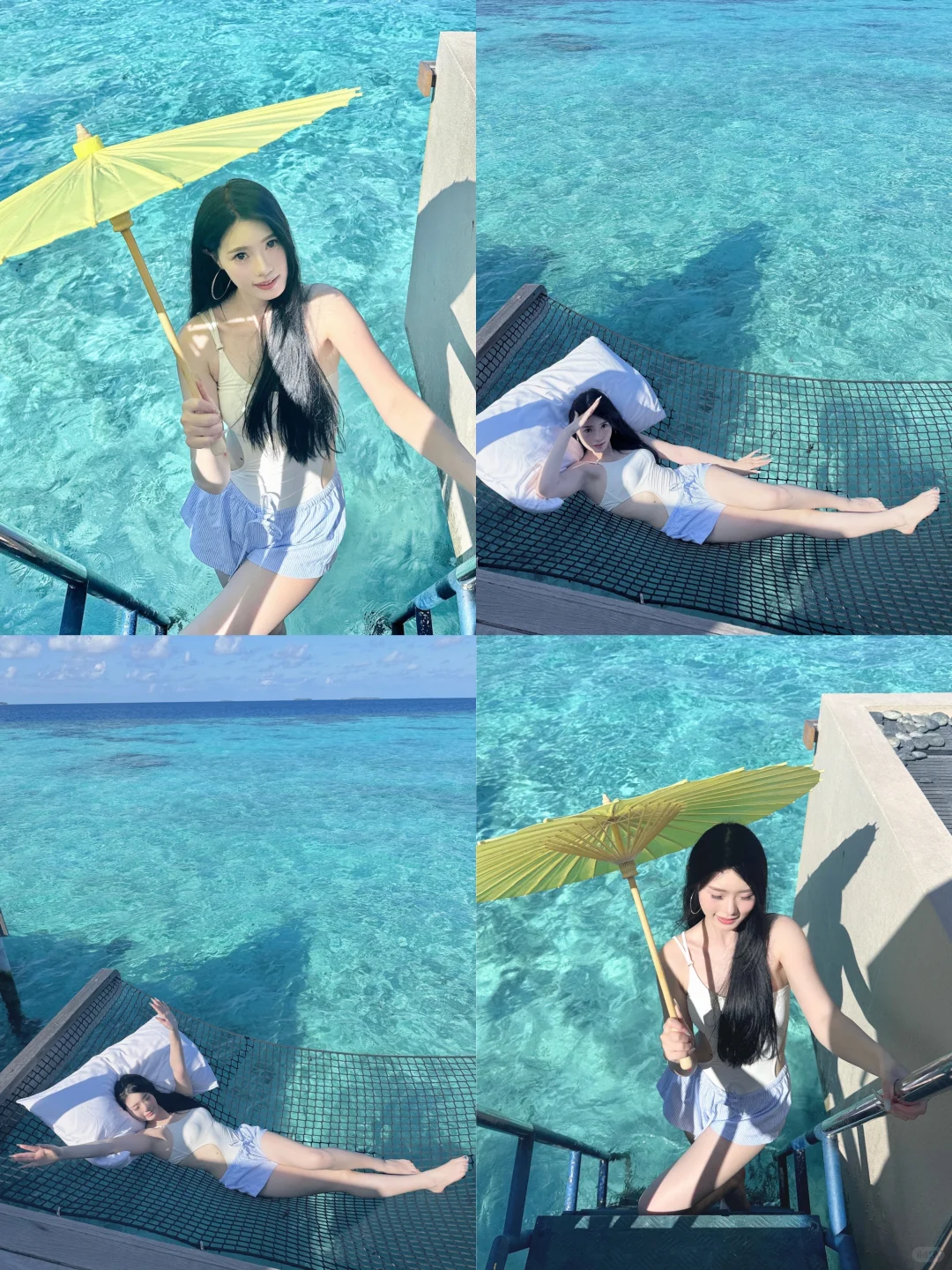 马尔代夫4天13套穿搭?️附选岛攻略???