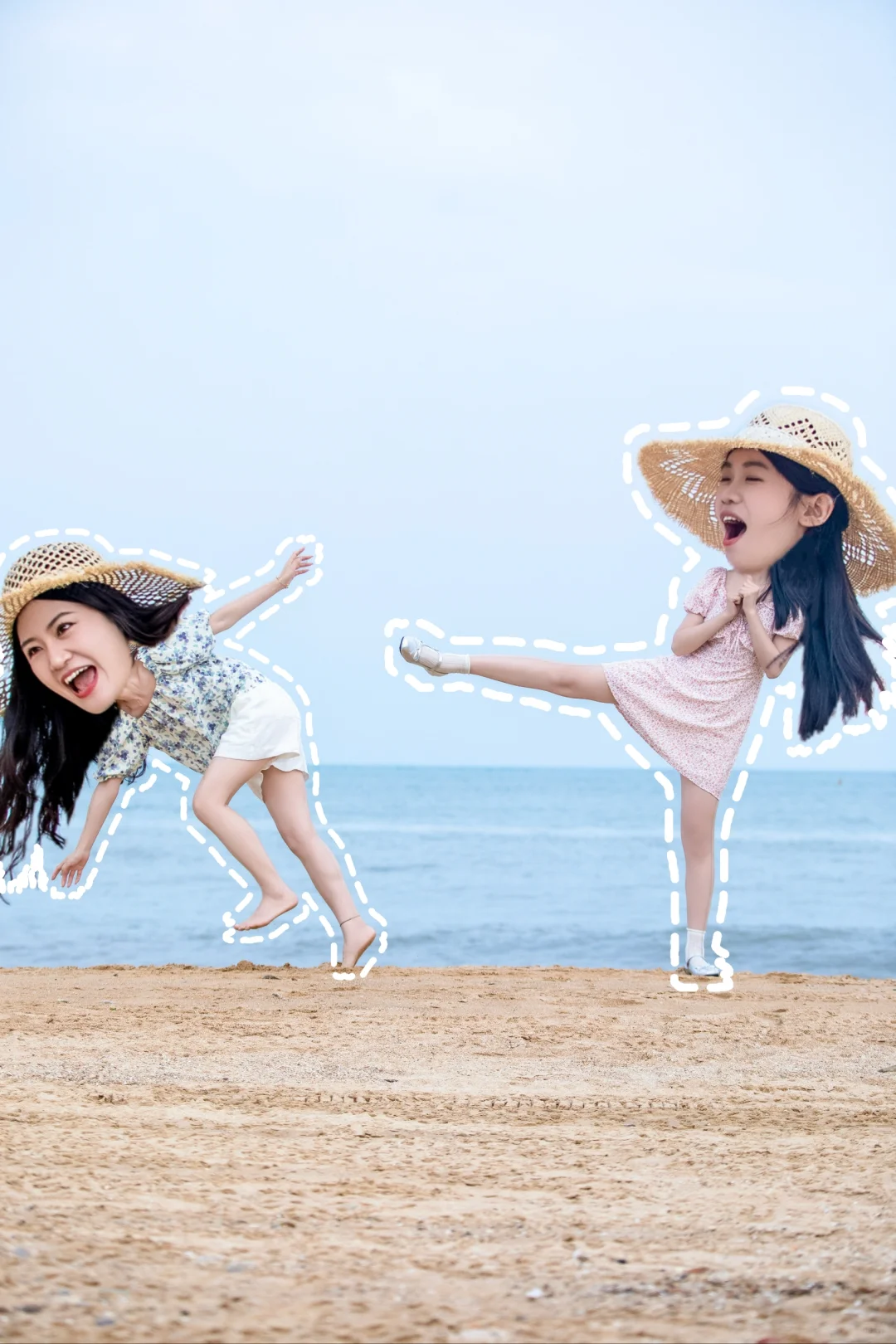 闺蜜海边氛围感创意拍照合集，快来收藏啦