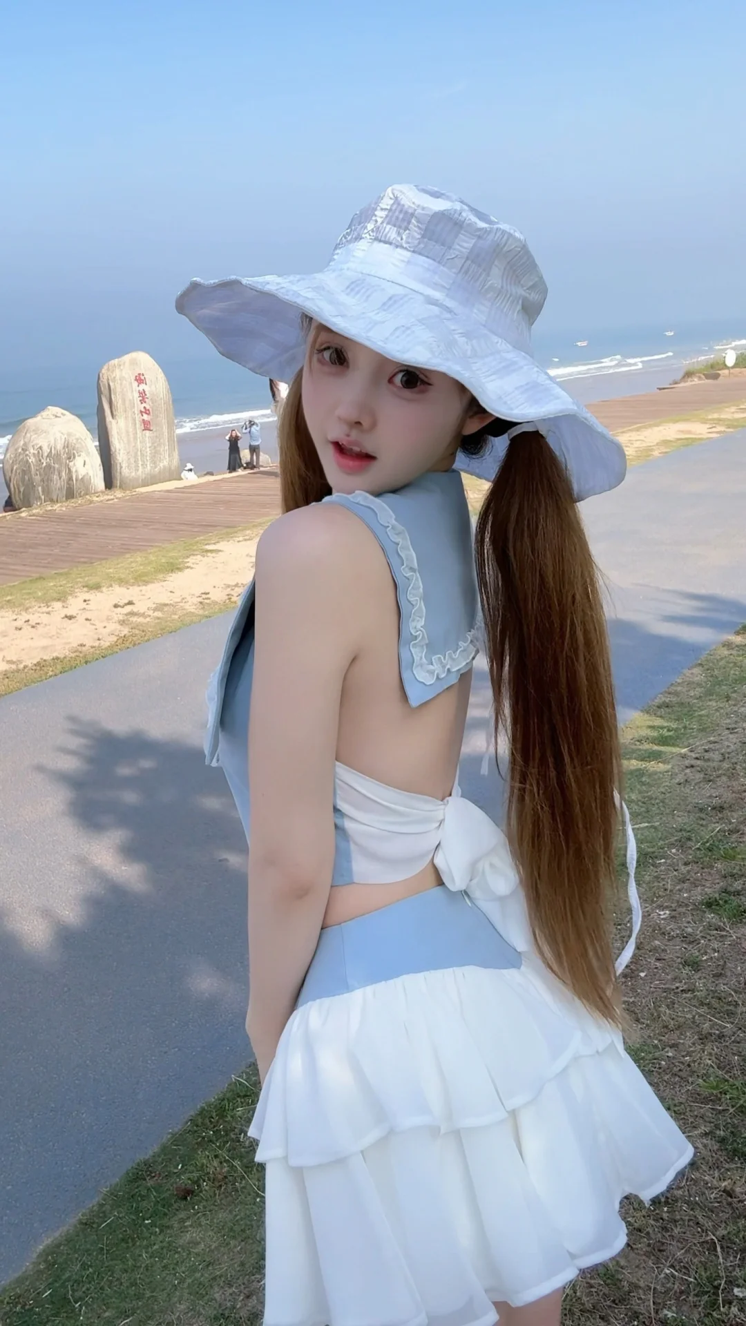 去海边玩啦?海边ootd