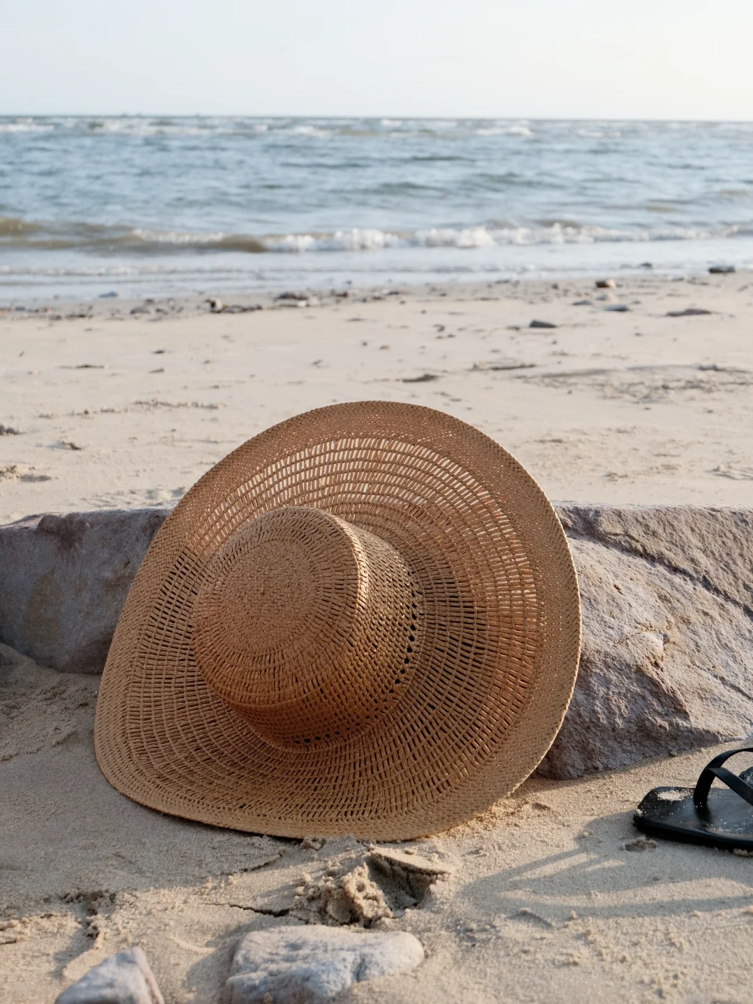 海边日記?? ? ? ⭒谁懂这种草帽的氛围感