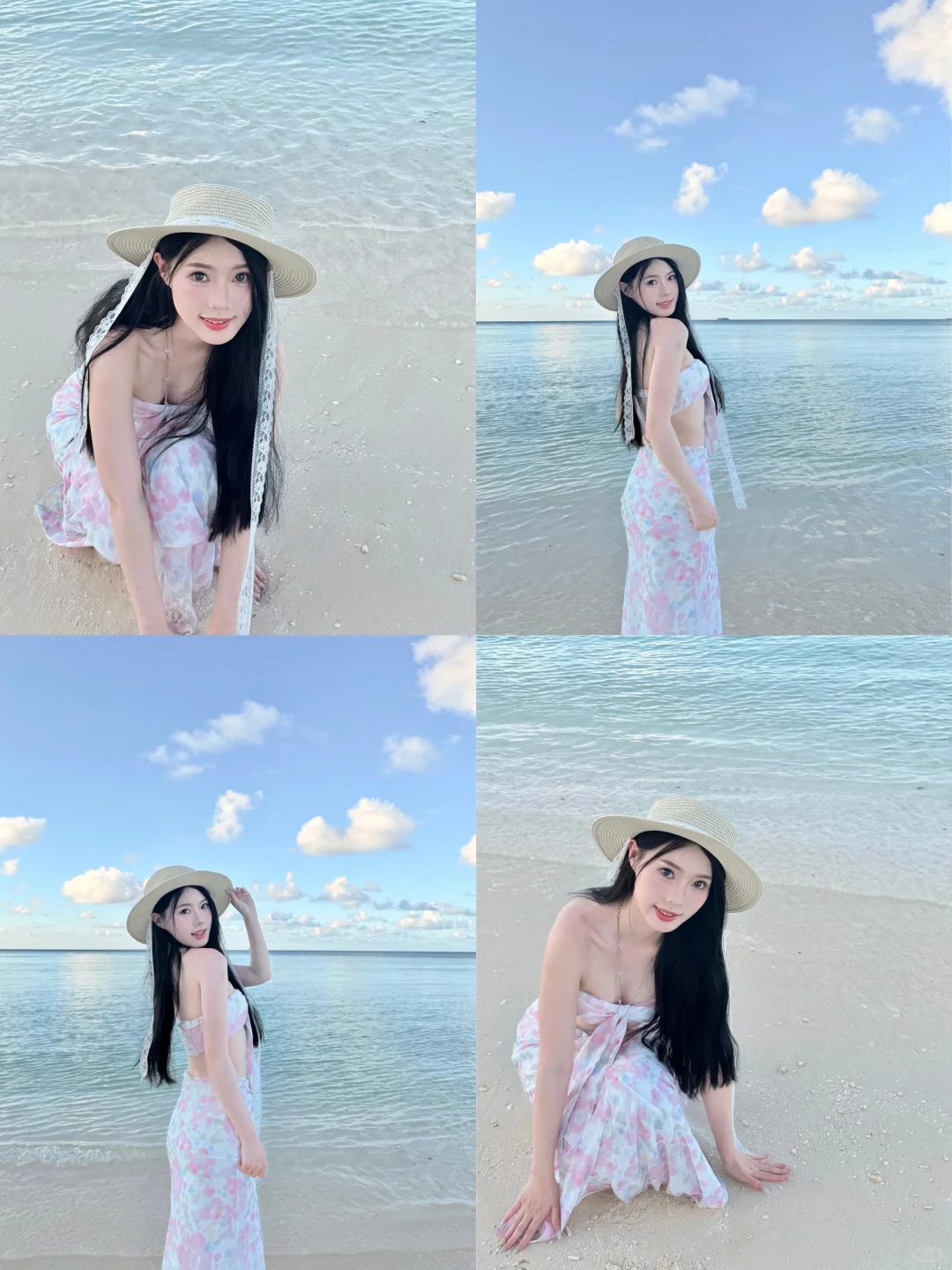 马尔代夫4天13套穿搭?️附选岛攻略???