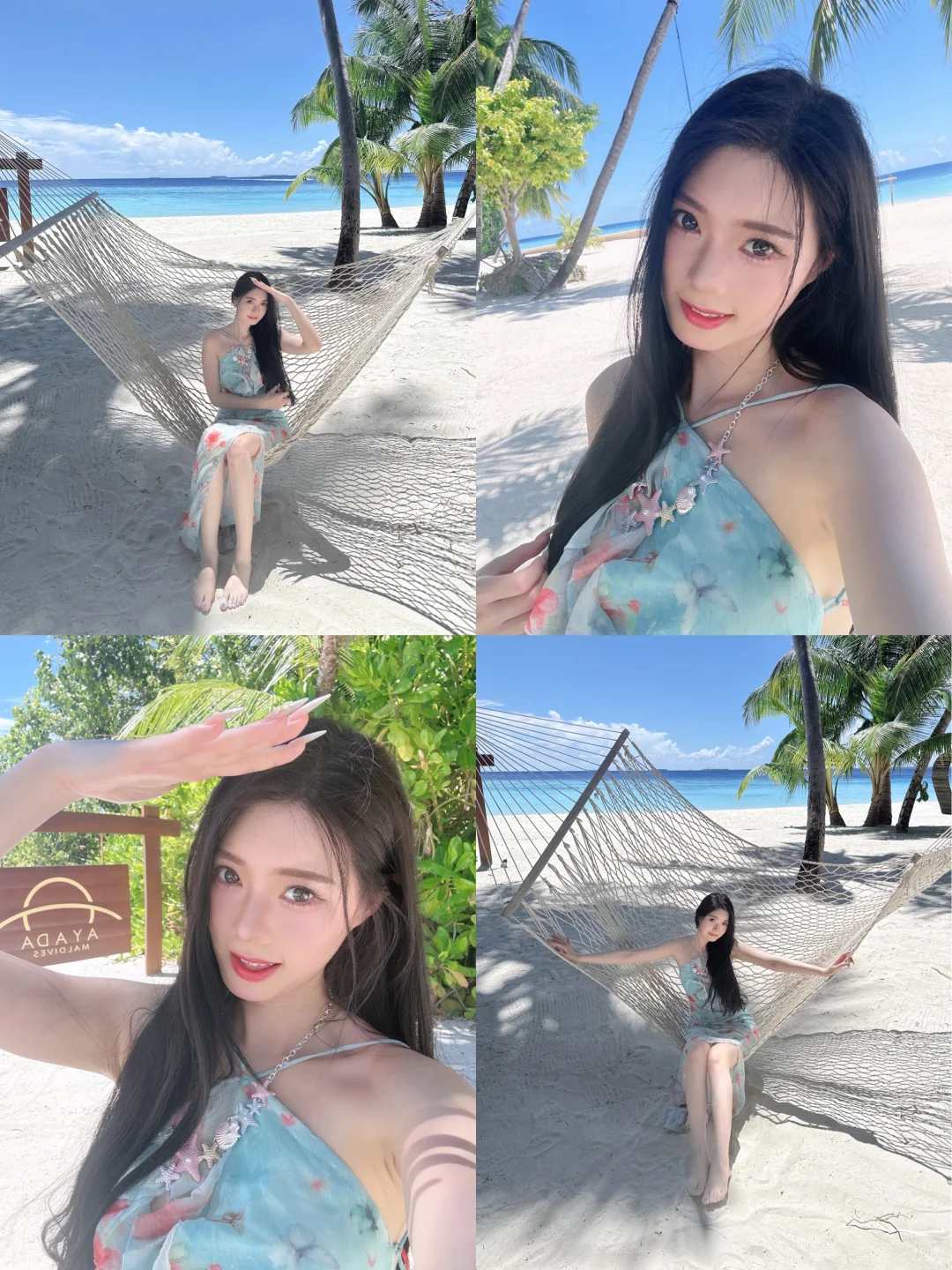 马尔代夫4天13套穿搭?️附选岛攻略???