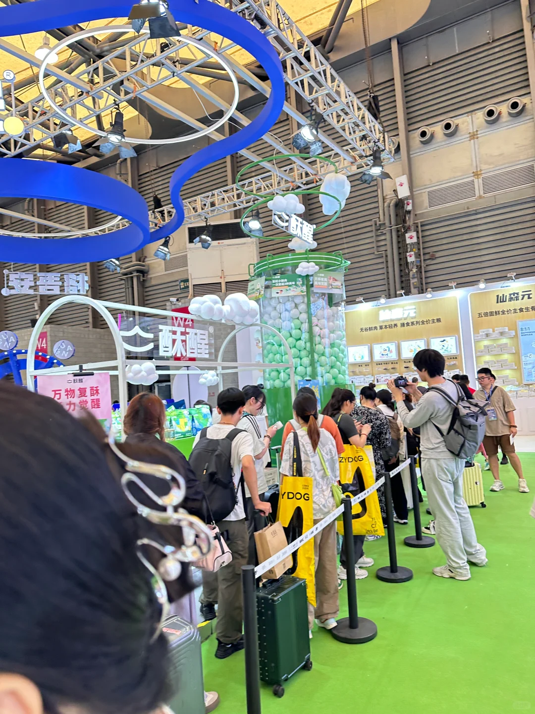 脚走穿了才总结出今年亚宠展?玩法