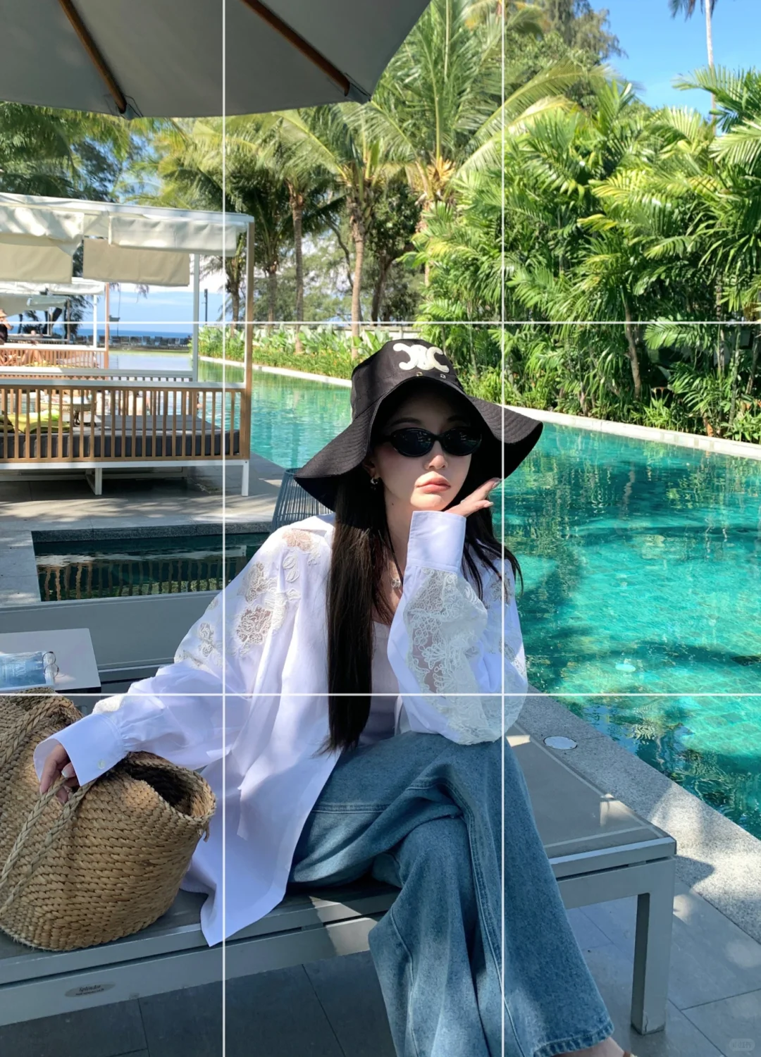 存一些海边生命力拍照姿势?旅游度假码住！